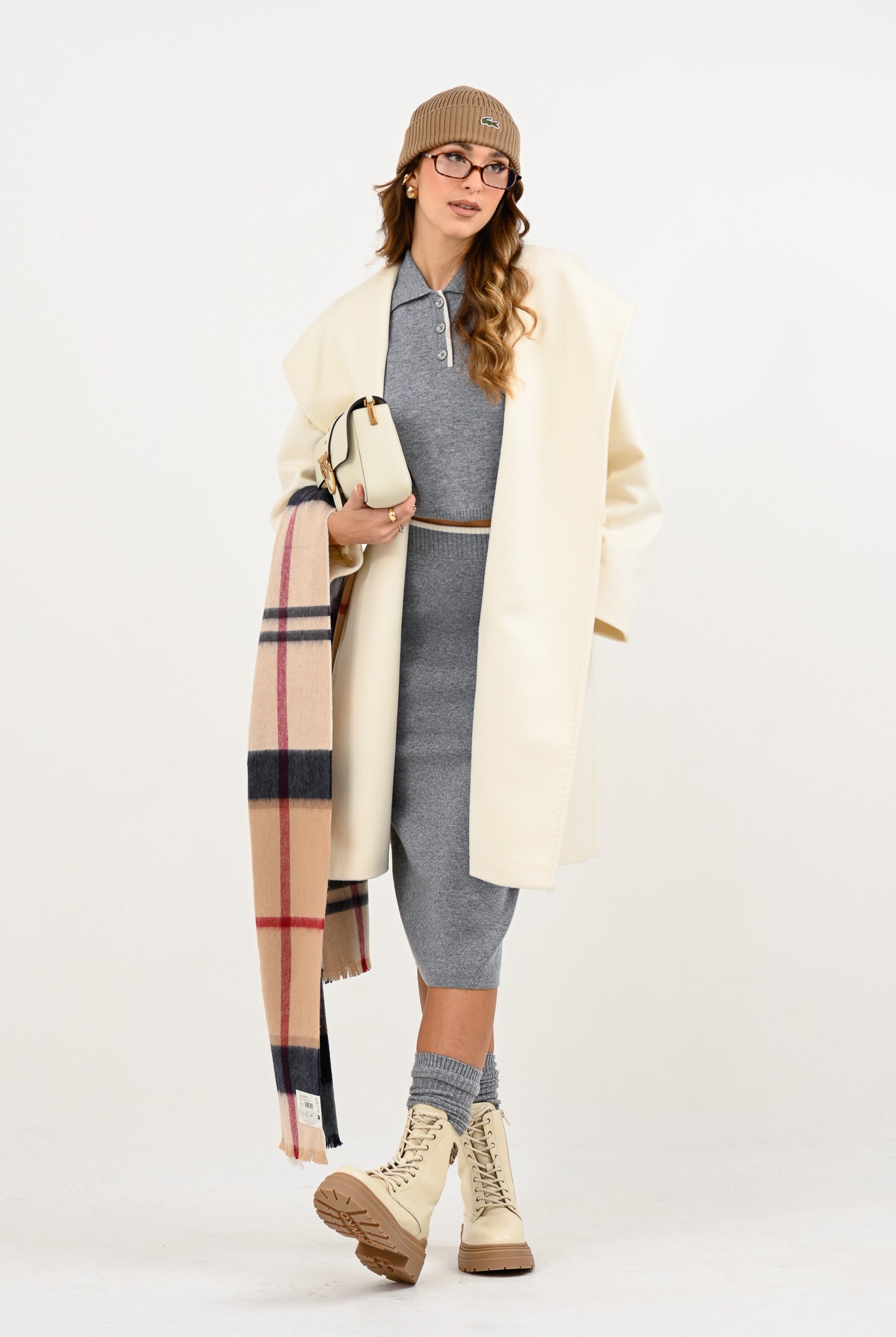 MAX MARA Cappotto NEWMANG panna da donna 2526016061600 001 MAX MARA