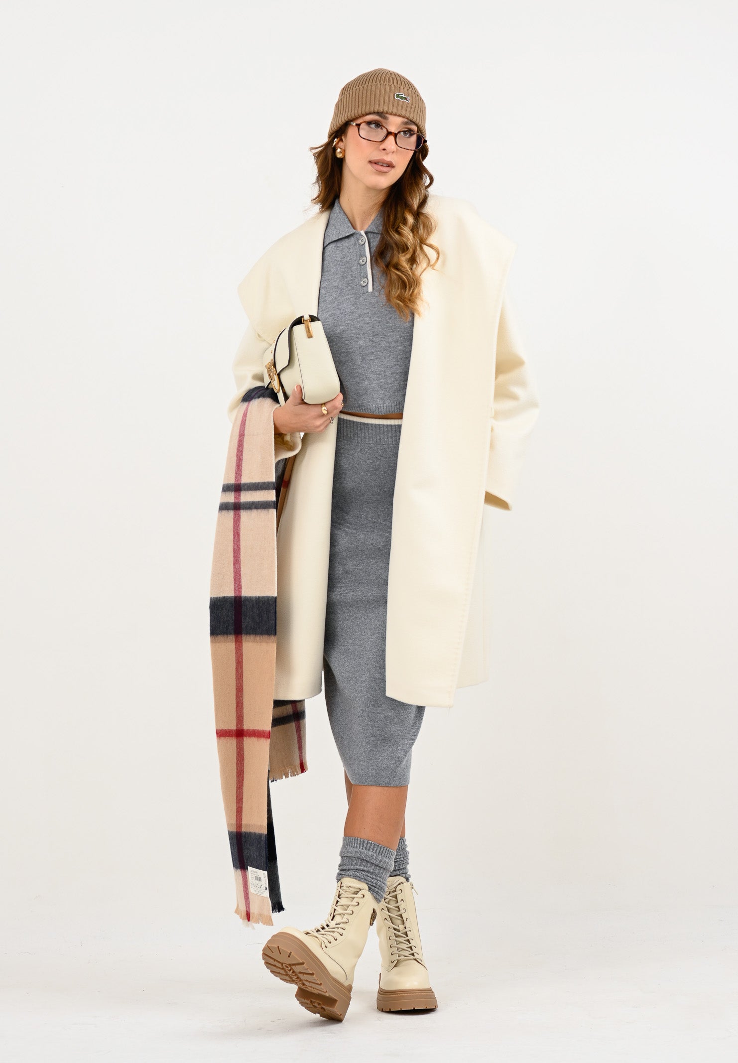 MAX MARA Cappotto NEWMANG panna da donna 2526016061600 001 MAX MARA