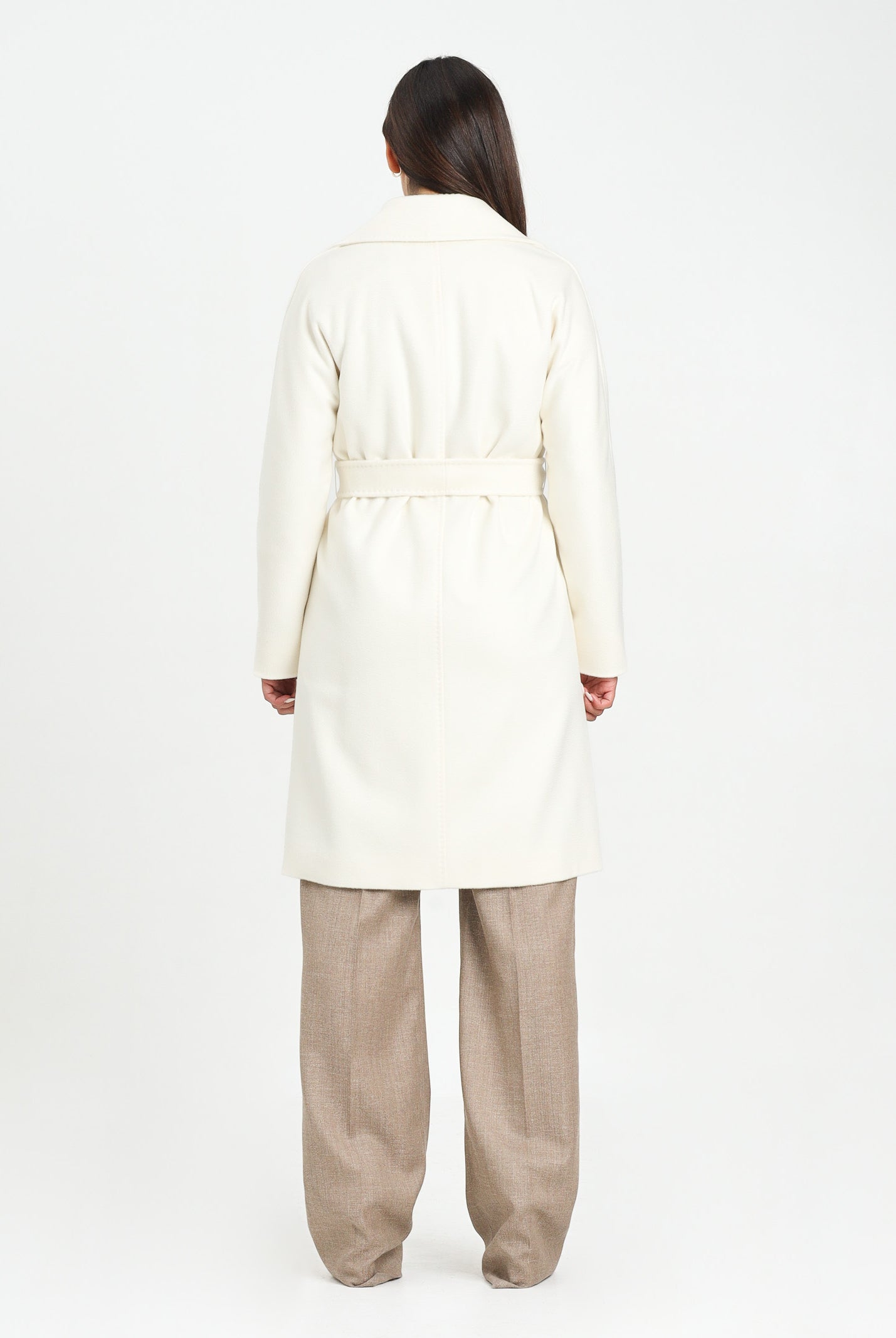 MAX MARA Cappotto Dravenna panna da donna 2526016091600 001 MAX MARA