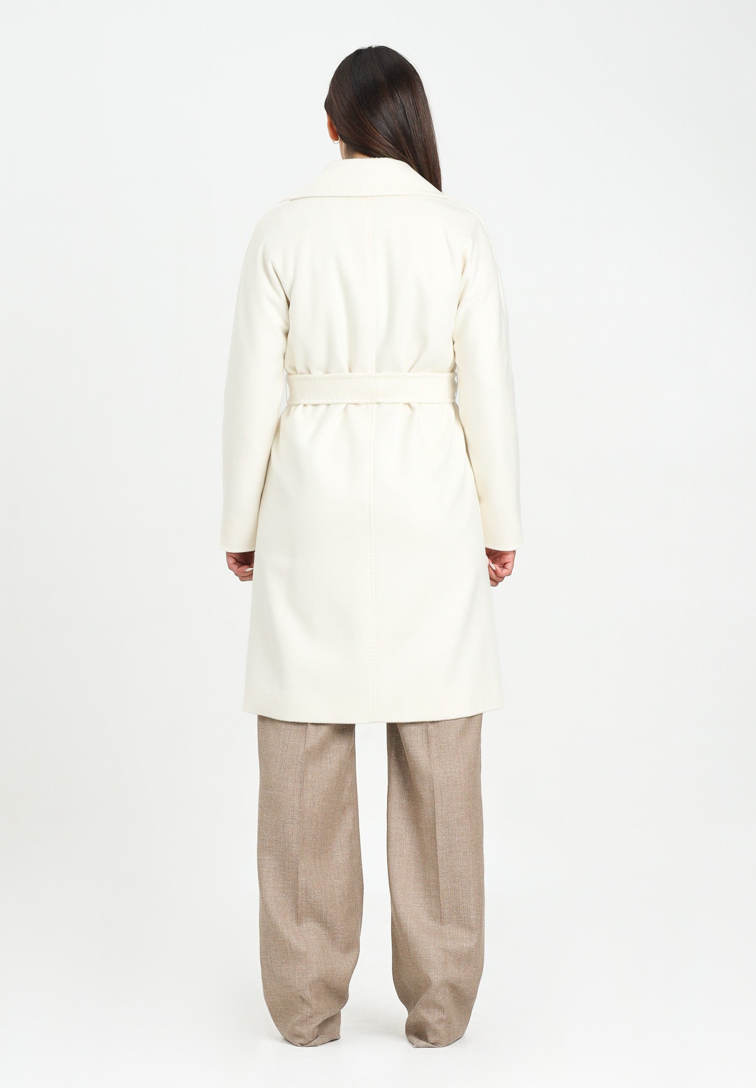 MAX MARA Cappotto Dravenna panna da donna 2526016091600 001 MAX MARA
