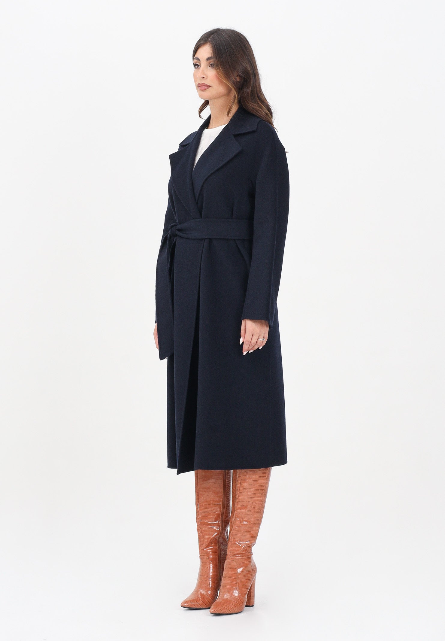 MAX MARA Cappotto Cles blu da donna 2526016111600 006 MAX MARA