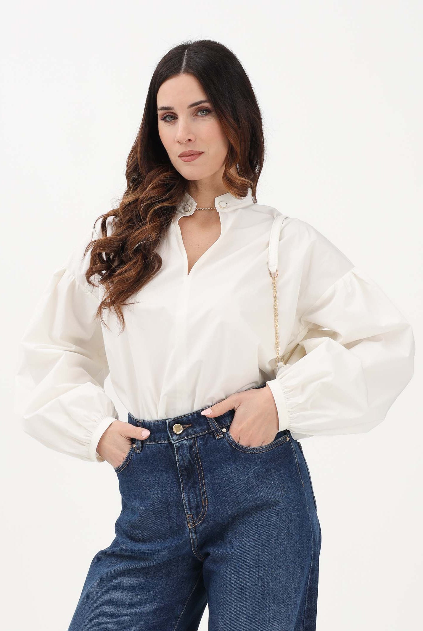MAX MARA Blusa avorio da donna 2616191021600 001 MAX MARA