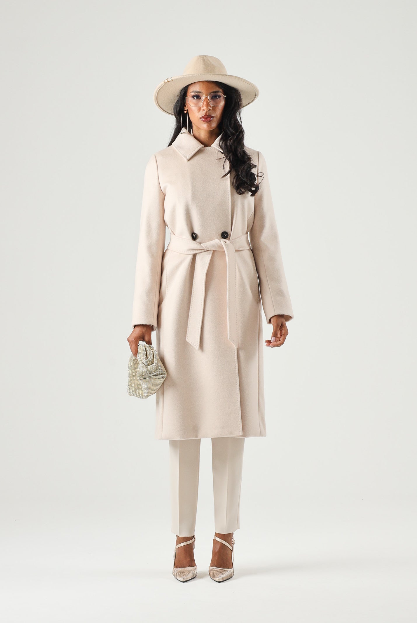 MAX MARA Cappotto BCOLLAG natural beige da donna <BR/> 2626016061600 083 MAX MARA
