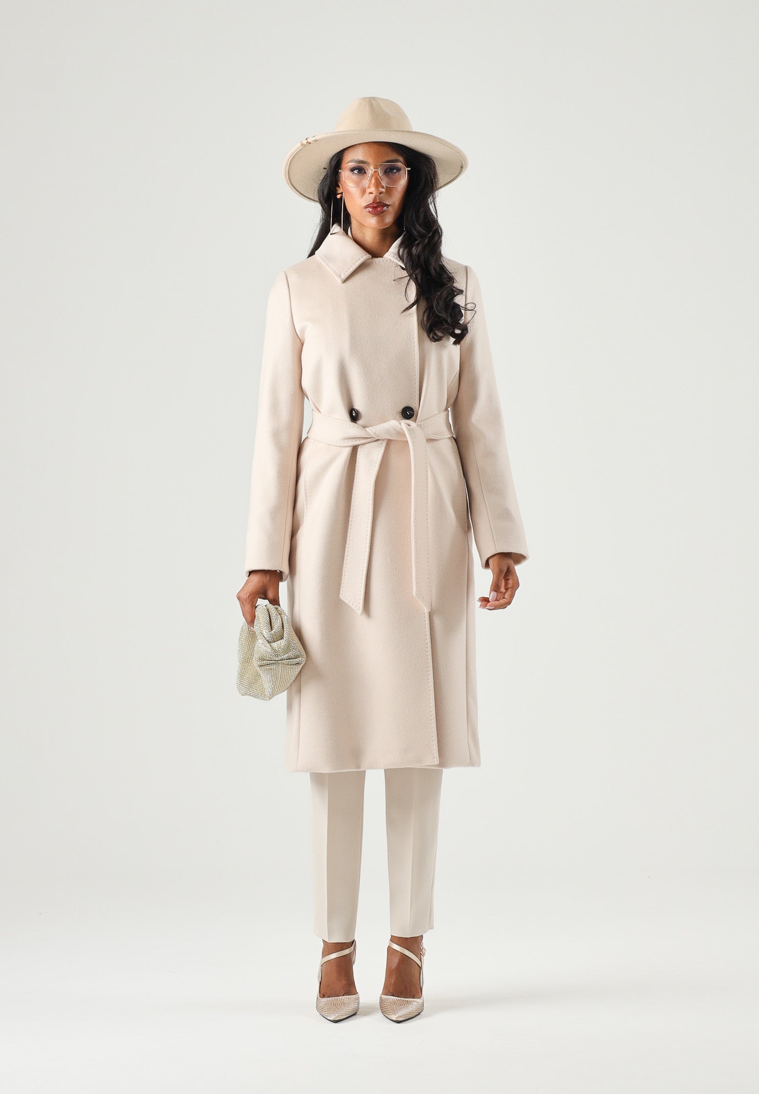 MAX MARA Cappotto BCOLLAG natural beige da donna <BR/> 2626016061600 083 MAX MARA