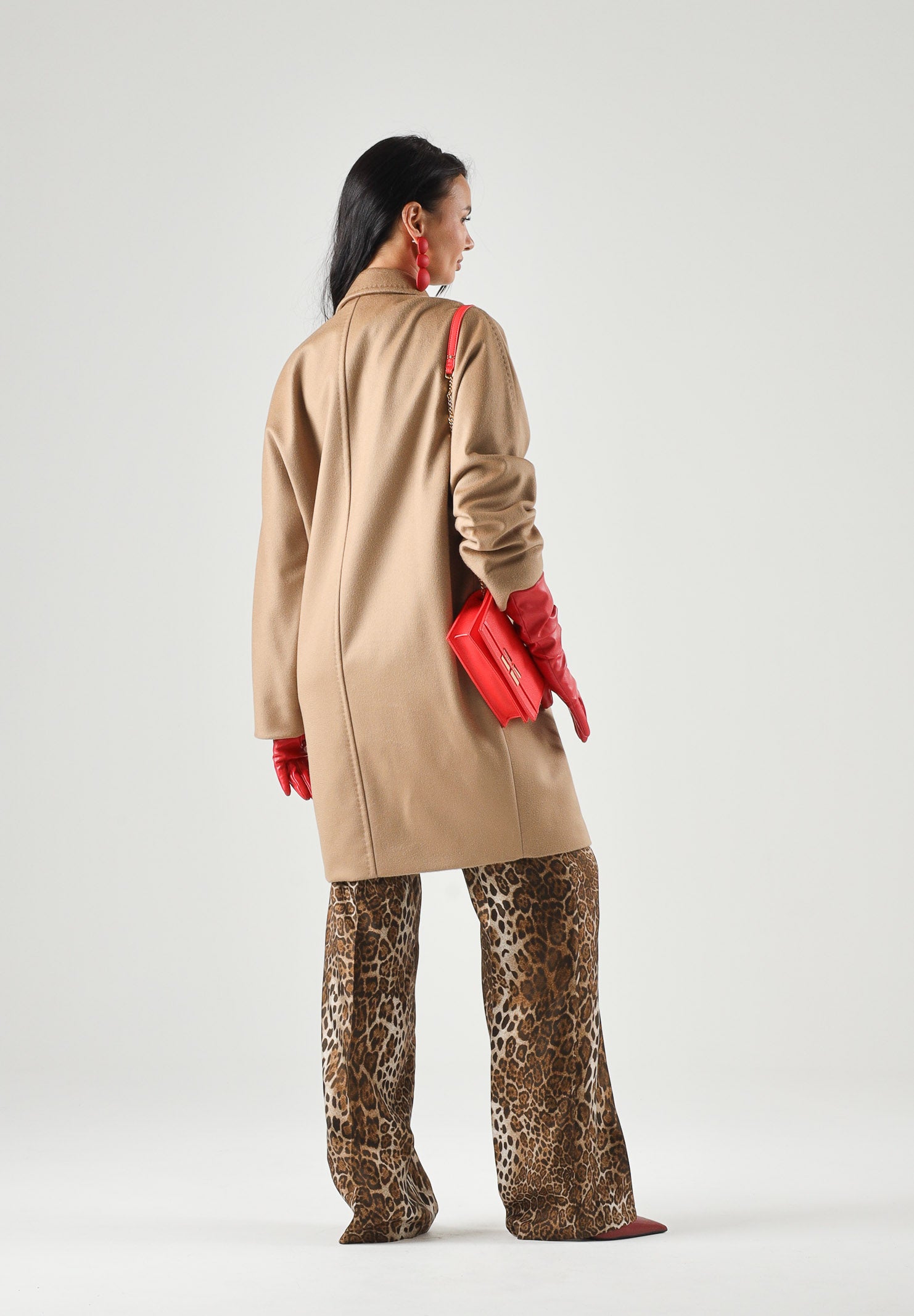 MAX MARA Cappotto doppiopetto CAMEL MSTMASTRO DOUBLE-BREASTED MIDI COAT, colore brand Cammello, da donna. 2626016071600 006 MAX MARA