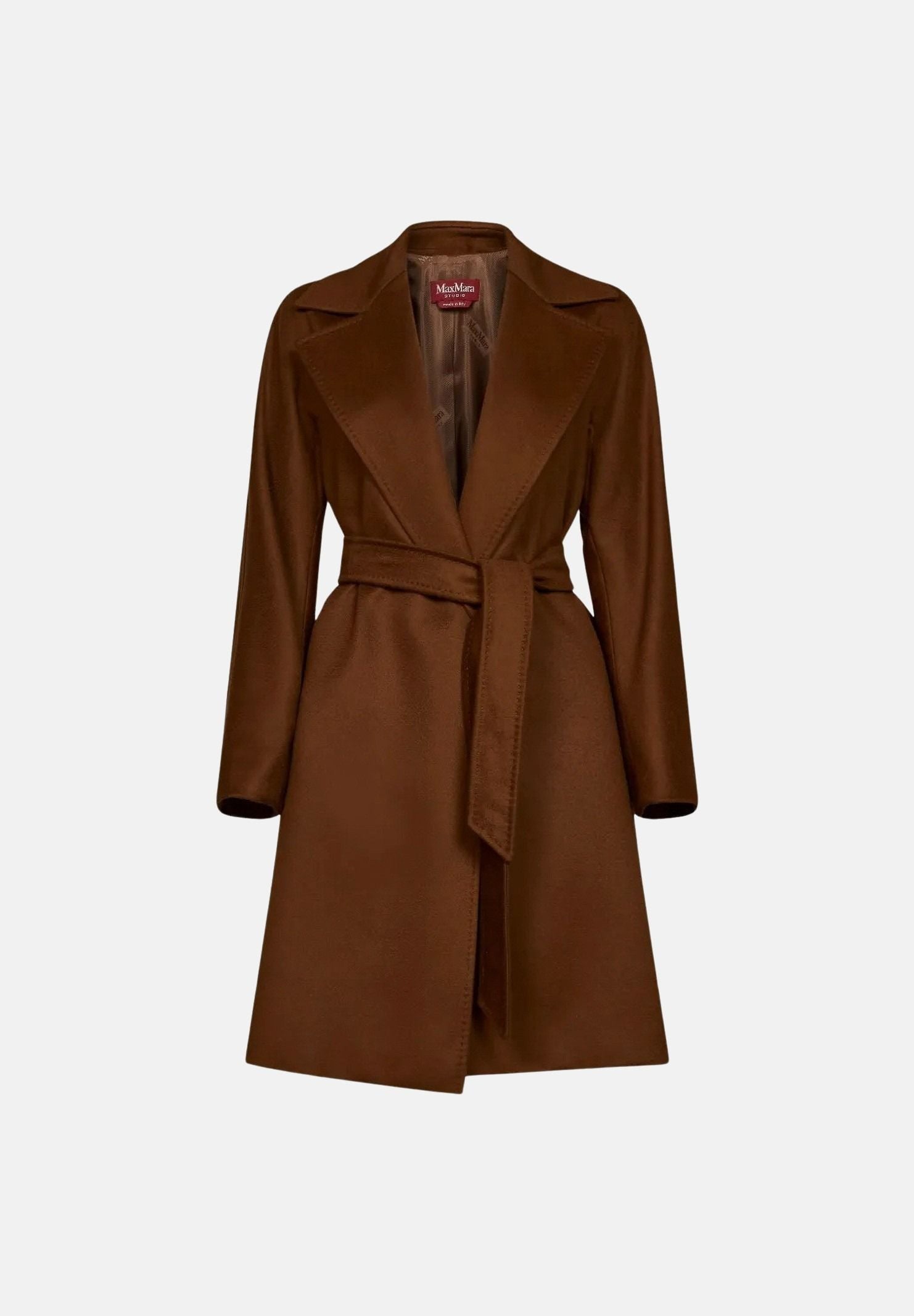 Cappotto con cintura regular fit autunno inverno 2626016081600 089 MAX MARA