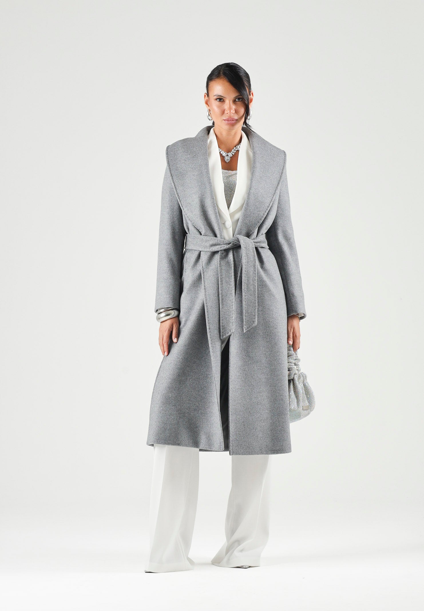 MAX MARA Cappotto MSTLORIANA grigio medio grigio, colore basico grigio, donna. 2626016202600 011 MAX MARA