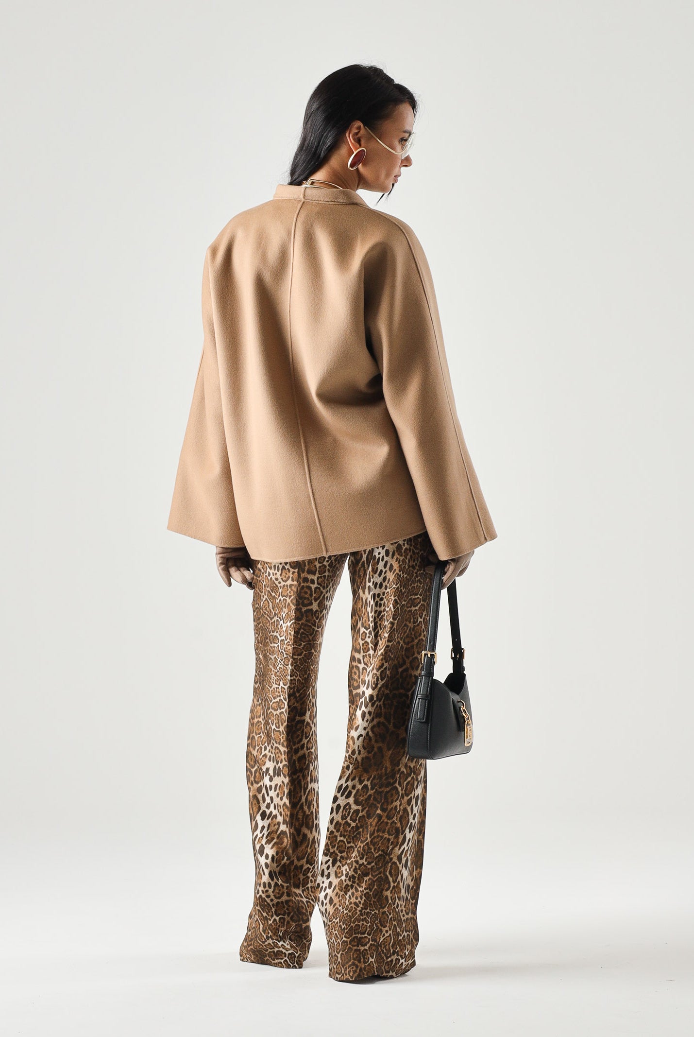 MAX MARA STUDIO Cappotto MSTFORTE cammello-beige da donna con cintura coordinata<BR/> 2626086031600 024 MAX MARA