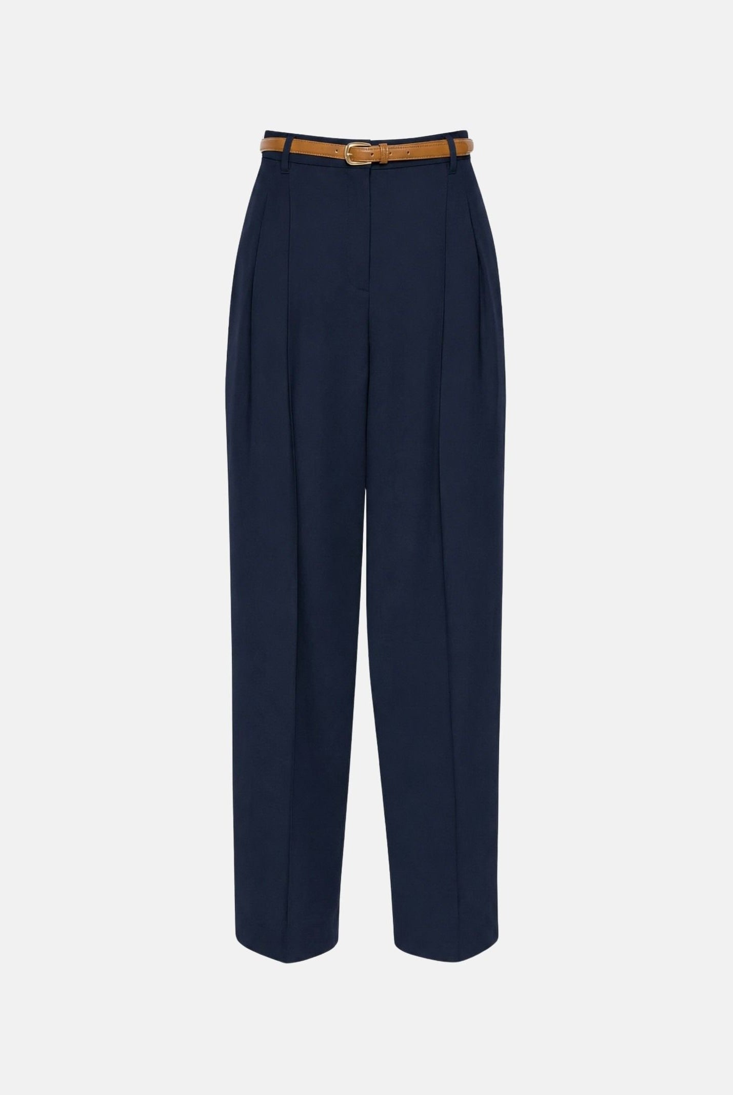 MAX MARA Pantaloni JERTA sartoriali naturale, colore basico beige, donna con piega frontale . 2626136035600 052 MAX MARA