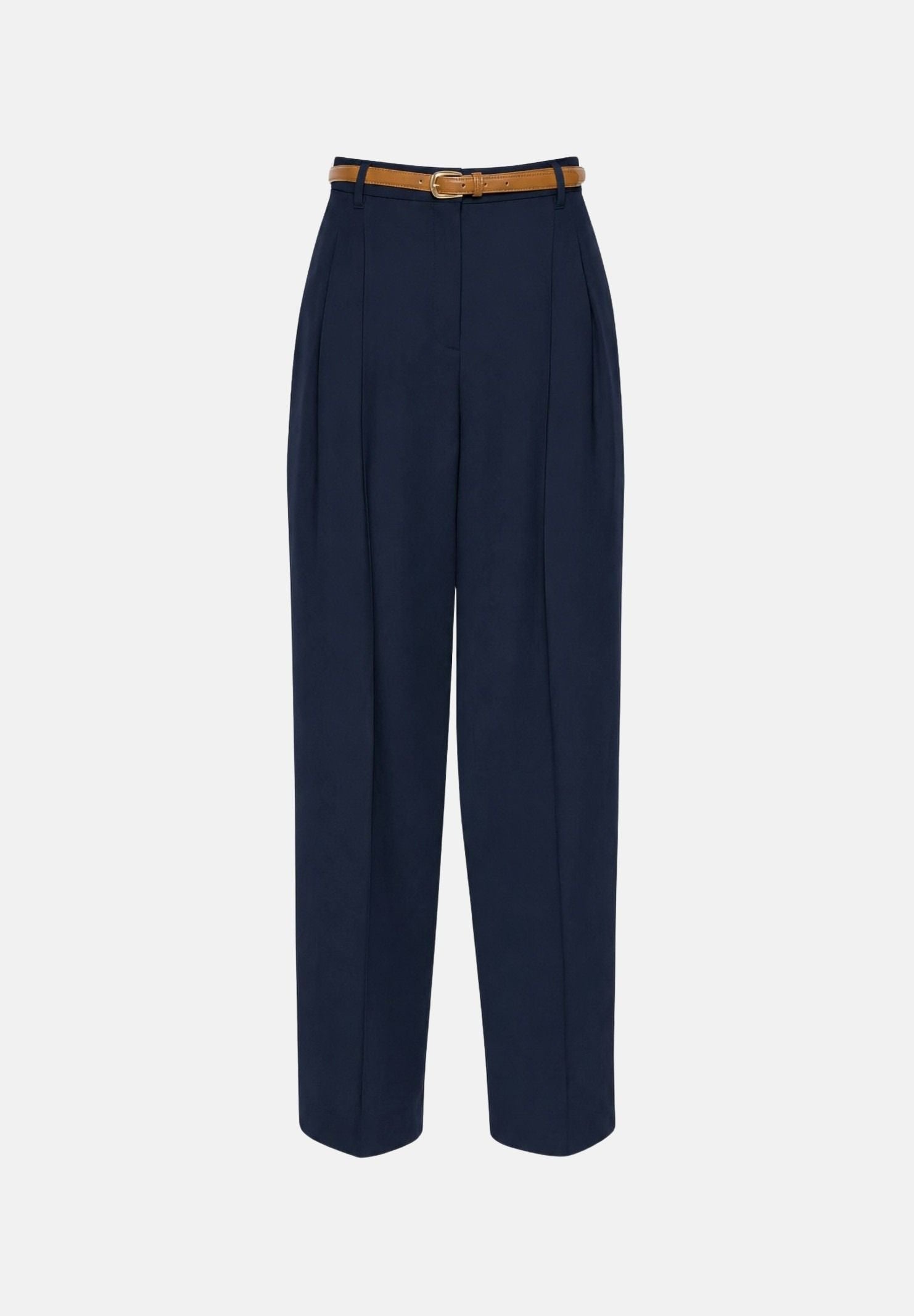 MAX MARA Pantaloni JERTA sartoriali naturale, colore basico beige, donna con piega frontale . 2626136035600 052 MAX MARA