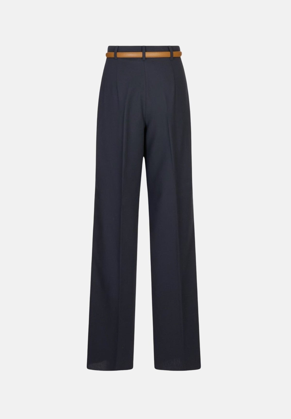 MAX MARA STUDIO Pantalone MSTADUNCO fluido nero da donna con tasche alla francese 2626136081600 007 MAX MARA STUDIO