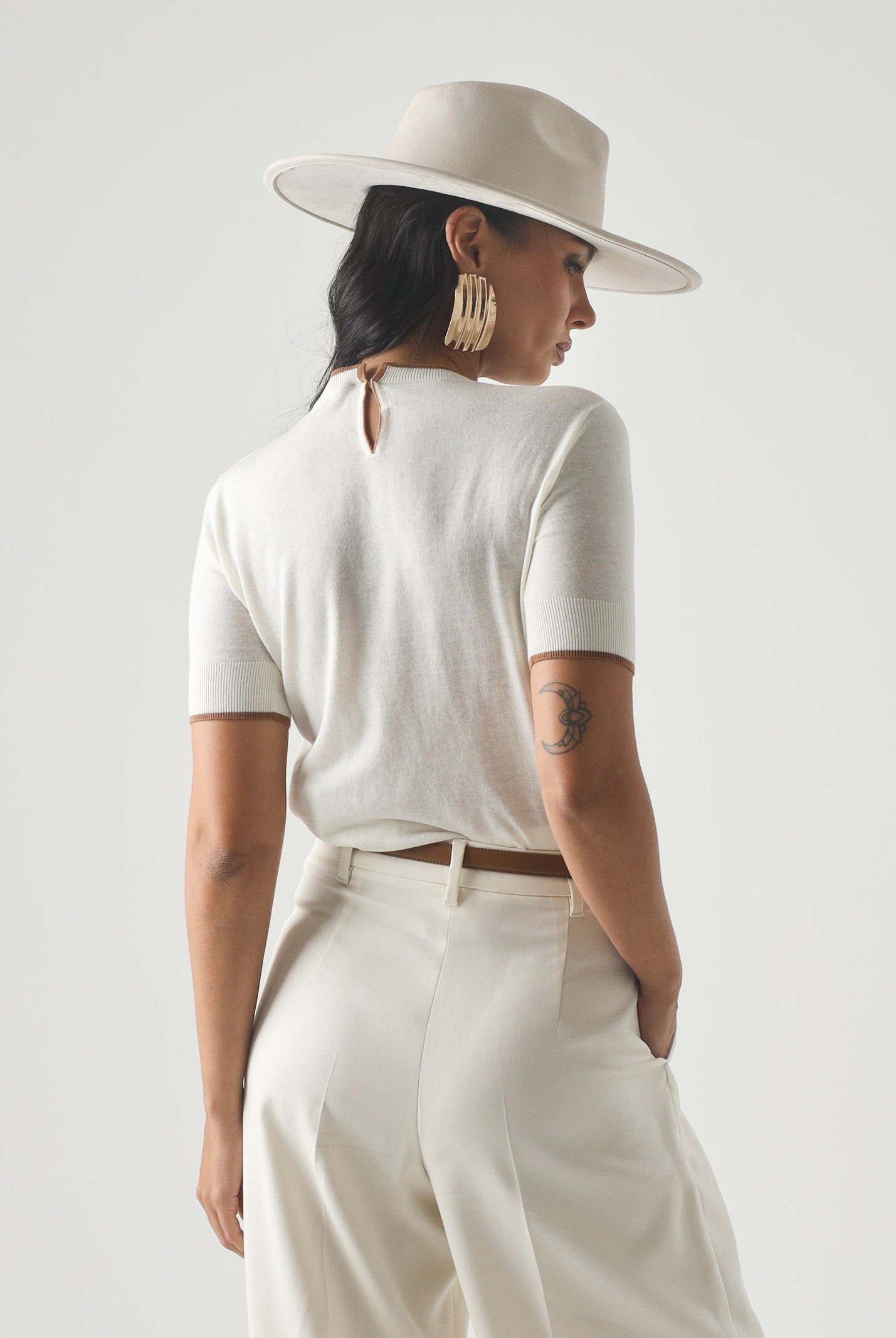 MAX MARA Maglia bianca in filato di lana e seta MSTAGENDA da donna 2626366081600 012 MAX MARA