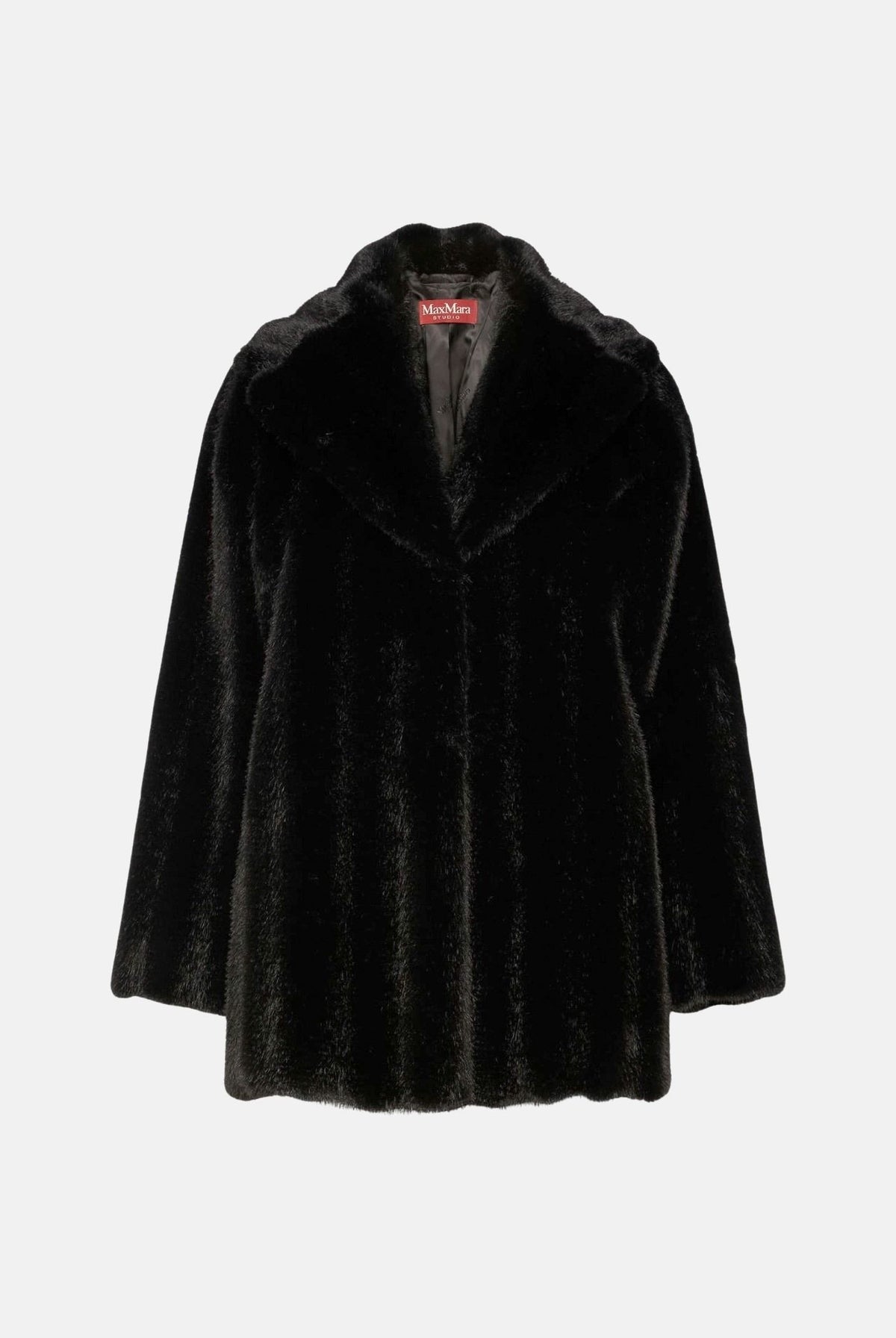 MAX MARA STUDIO Pelliccia SHORTY nero intenso da donna a pelo corto 2626456022600 002 MAX MARA STUDIO