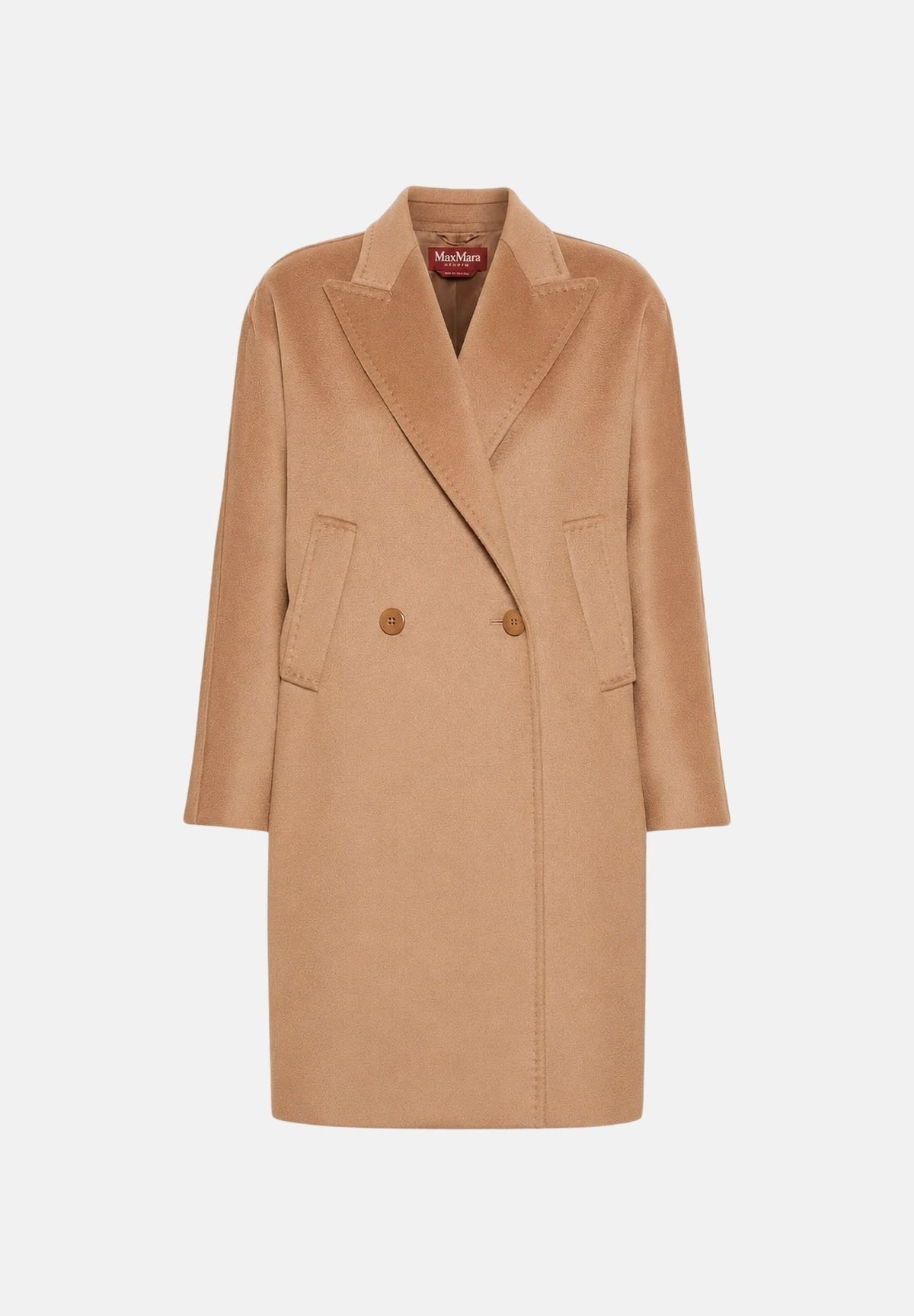 MAX MARA Cappotto doppiopetto MSTMASTRO DOUBLE cammello-beige da donna 2626016071600 006 MAX MARA STUDIO