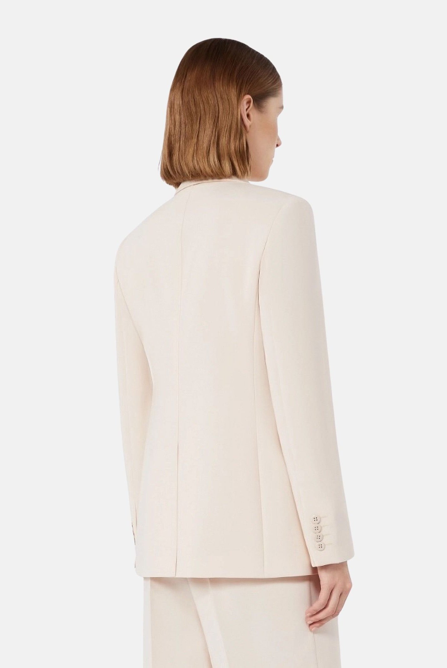 MAX MARA Blazer LINZ monopetto, bianco naturale--beige da donna 2626046055600 052 MAX MARA