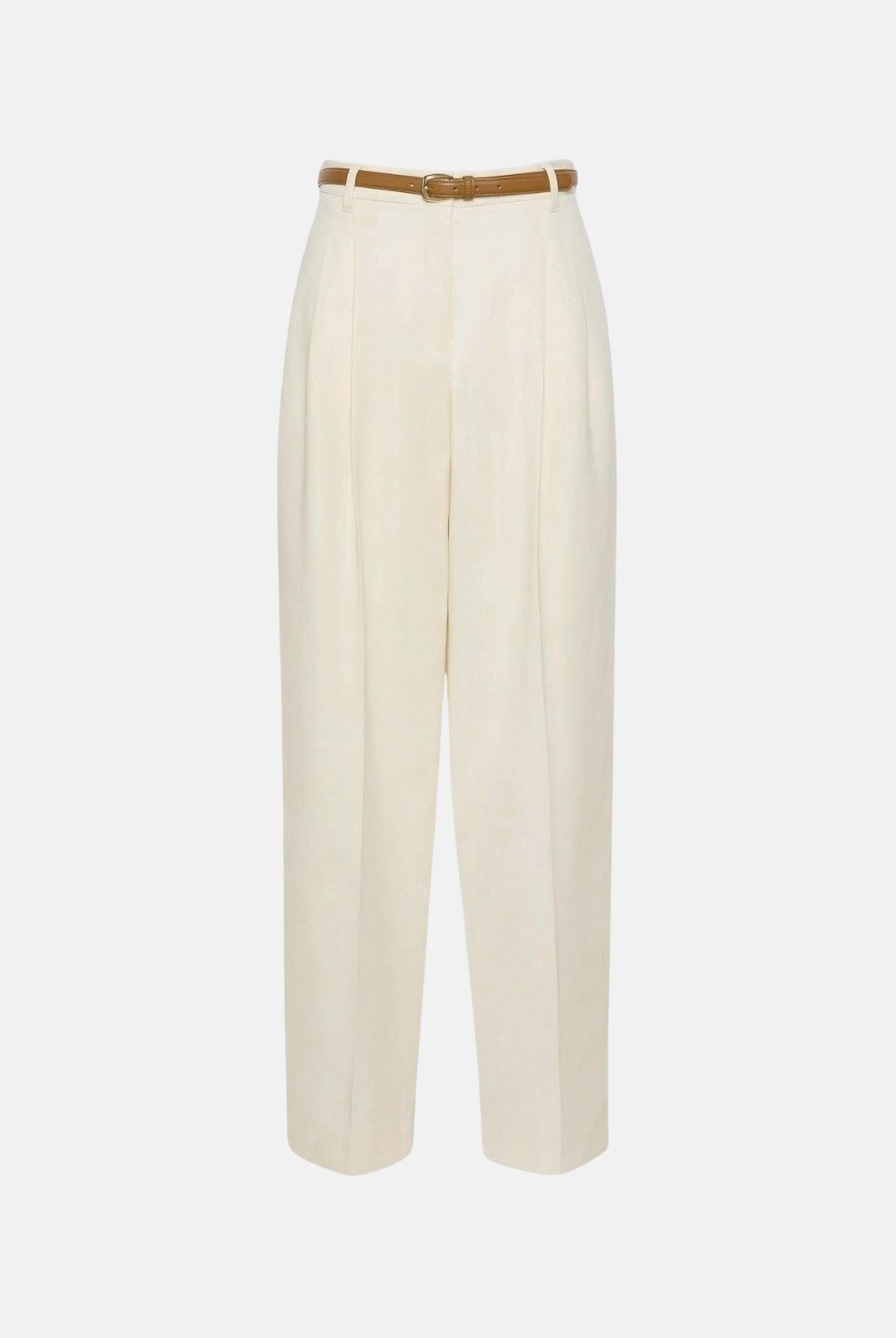 MAX MARA Pantalone MSTADUNCO bianco-avorio, da donna, chiusura con tasche alla francese<BR/> 2626136081600 011 MAX MARA