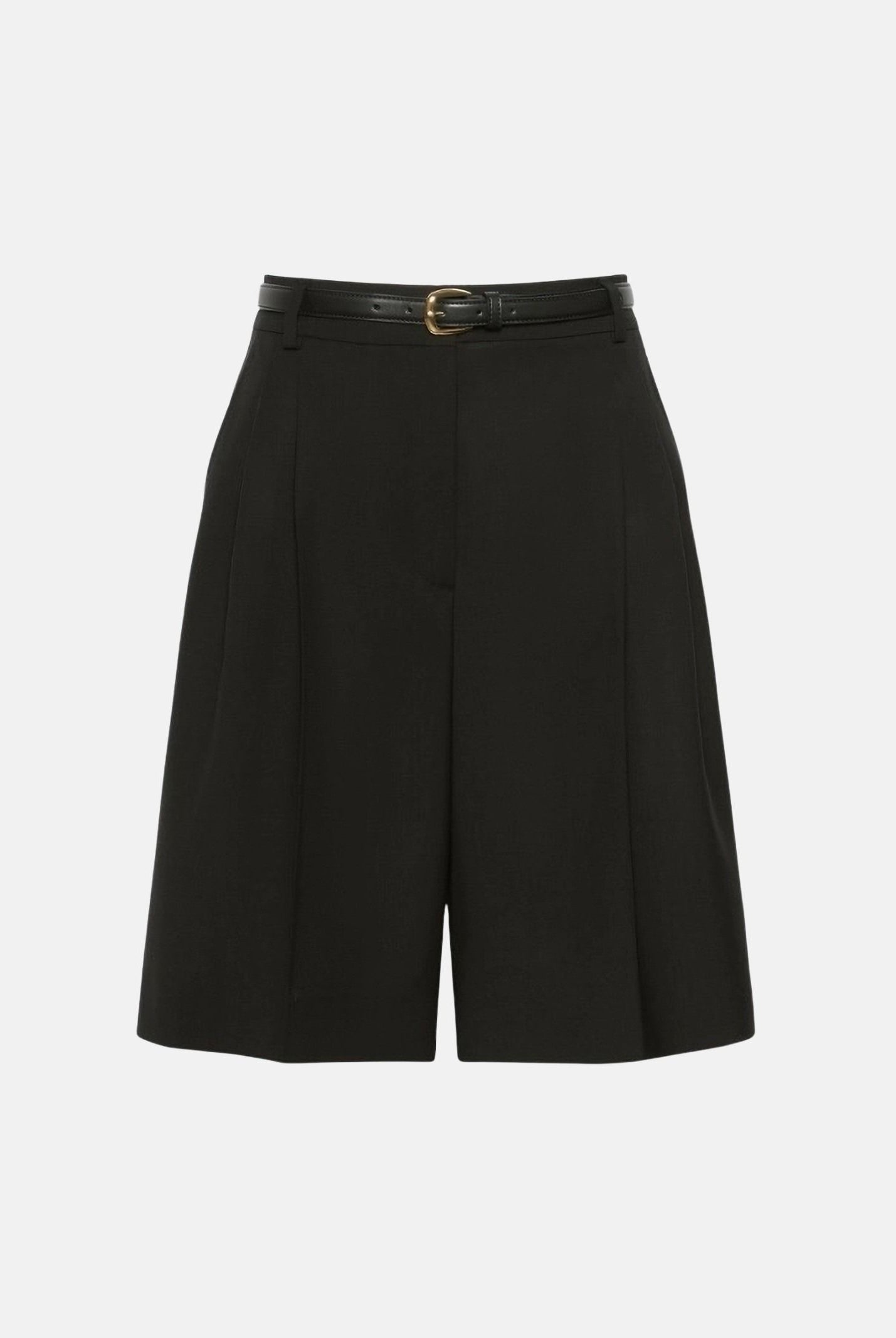MAX MARA Bermuda MSTADORNO in tela nero da donna <BR/> 2626146021600 010 MAX MARA