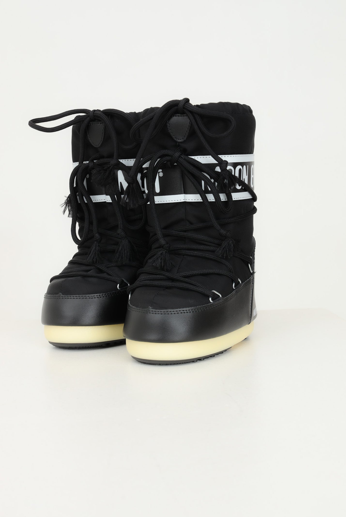 MOON BOOT Stivali da neve ICON nero per bambino e bambina 80D1400440K N001 MOON BOOT