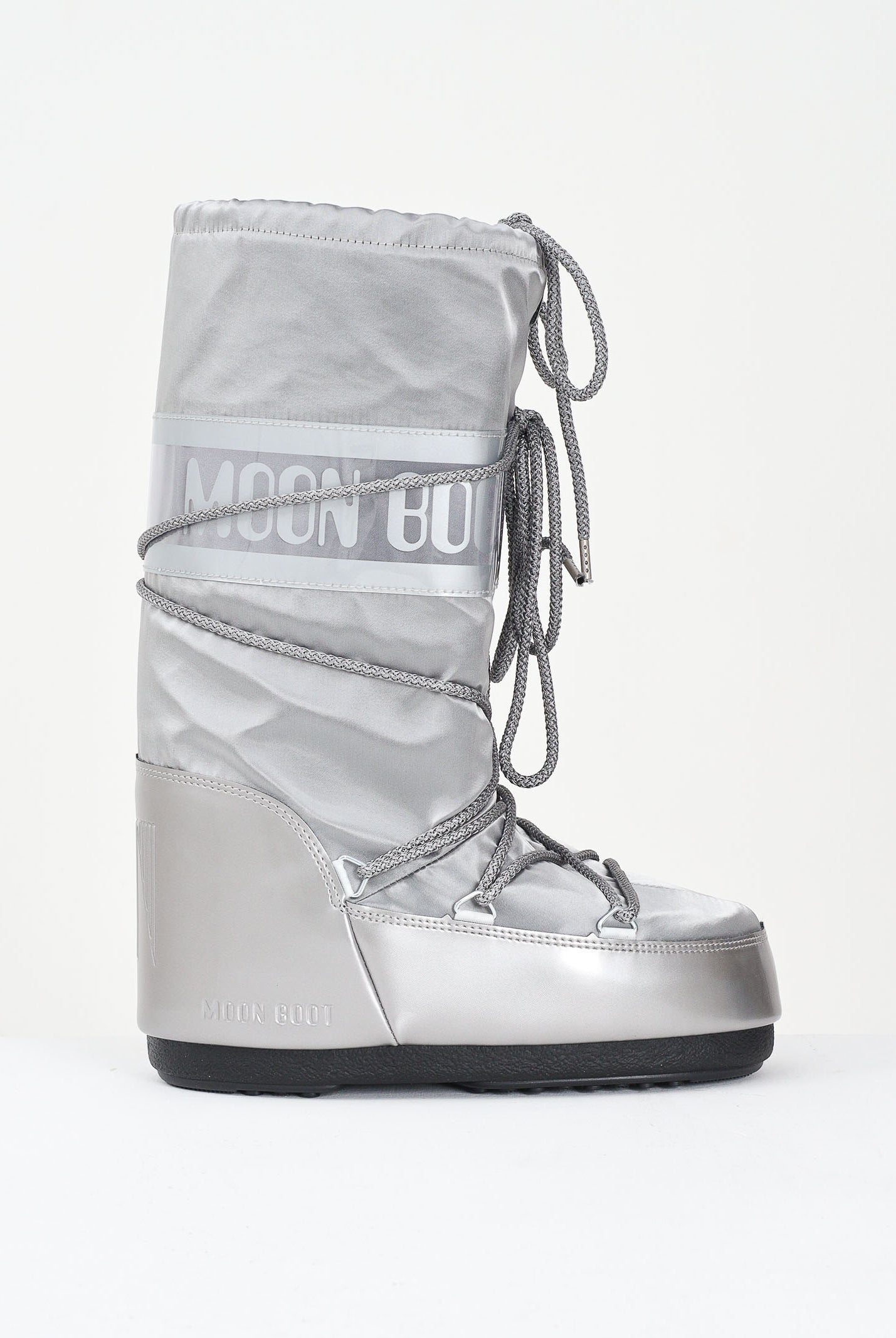 MOON BOOT Stivali da neve ICON GLANCE argento da donna 80D1401680 H001 MOON BOOT