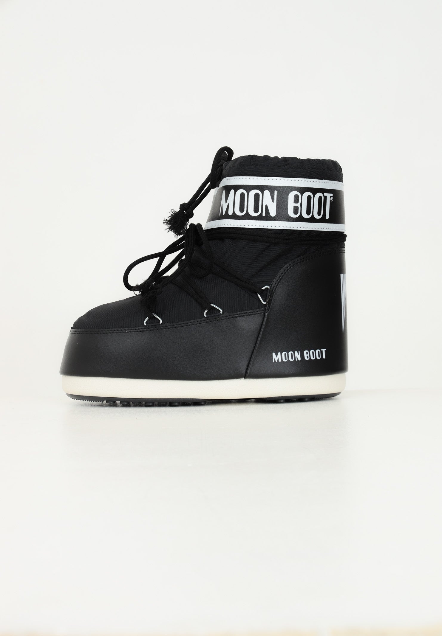 MOON BOOT Stivali da neve ICON LOW nero per uomo e donna 80D1409340 N001 MOON BOOT