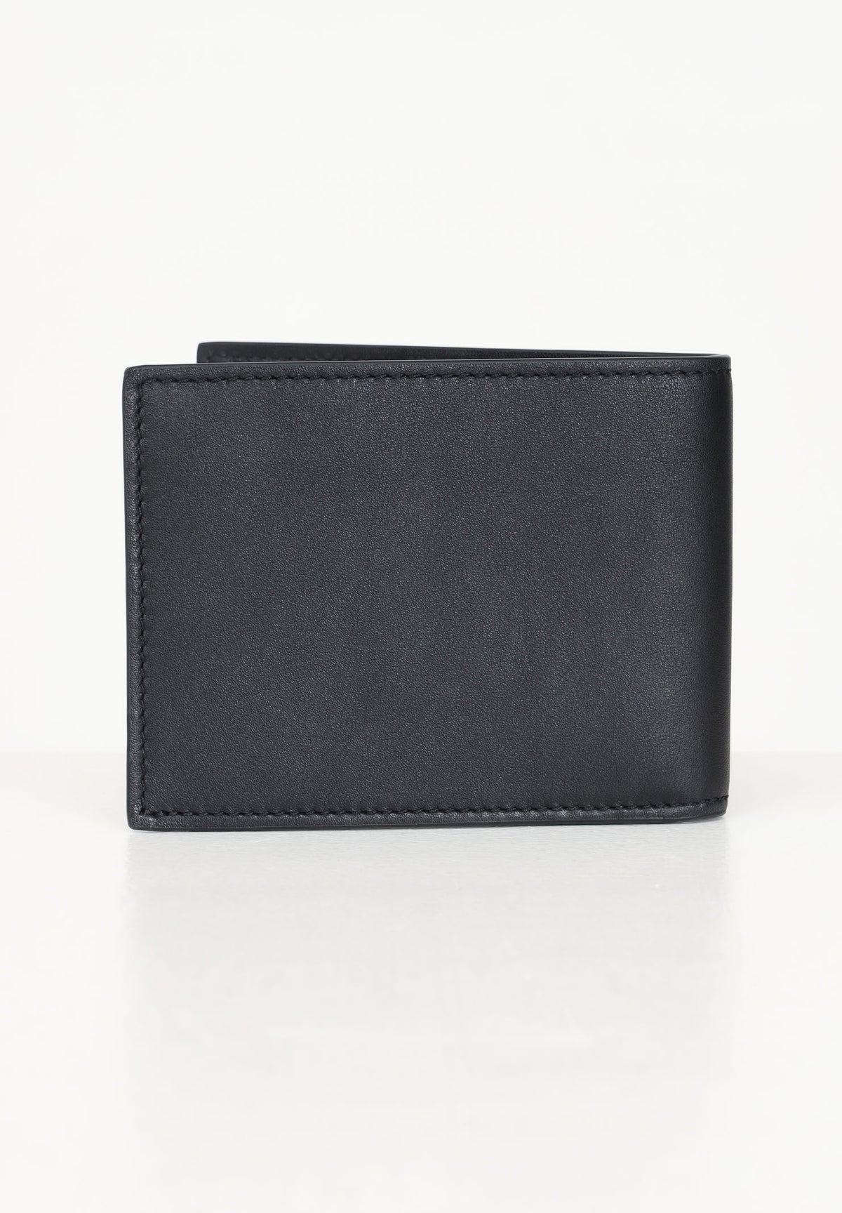 MOSCHINO Portafogli nero da uomo con logo 242Z281318001 3555 MOSCHINO