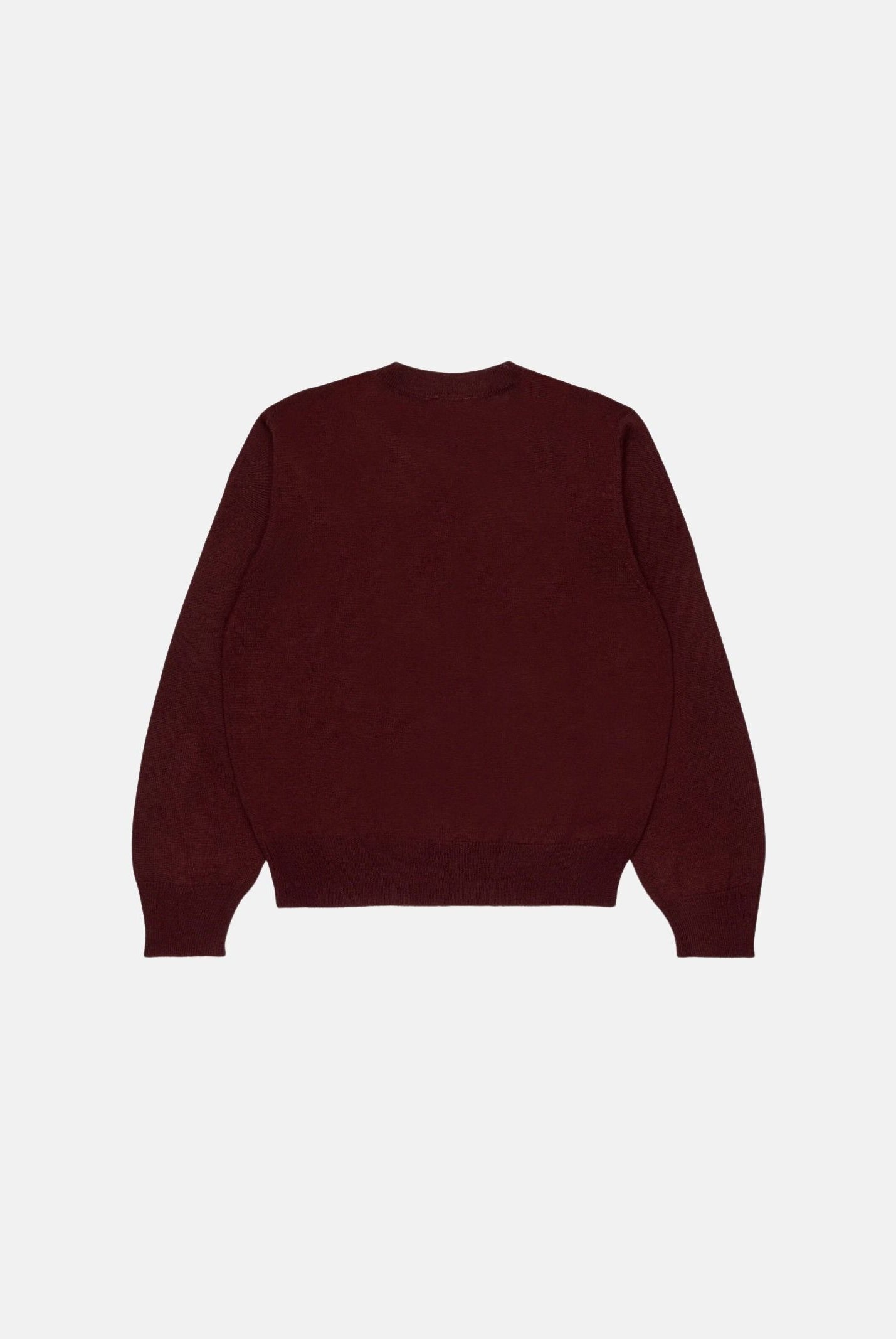 N°21 Maglione LOGO KNITTED SWEATER bordeaux per donna, ragazzi e bambini con logo N°21 ricamato sul davanti.<BR/> N210DVN0122 0N413 N21