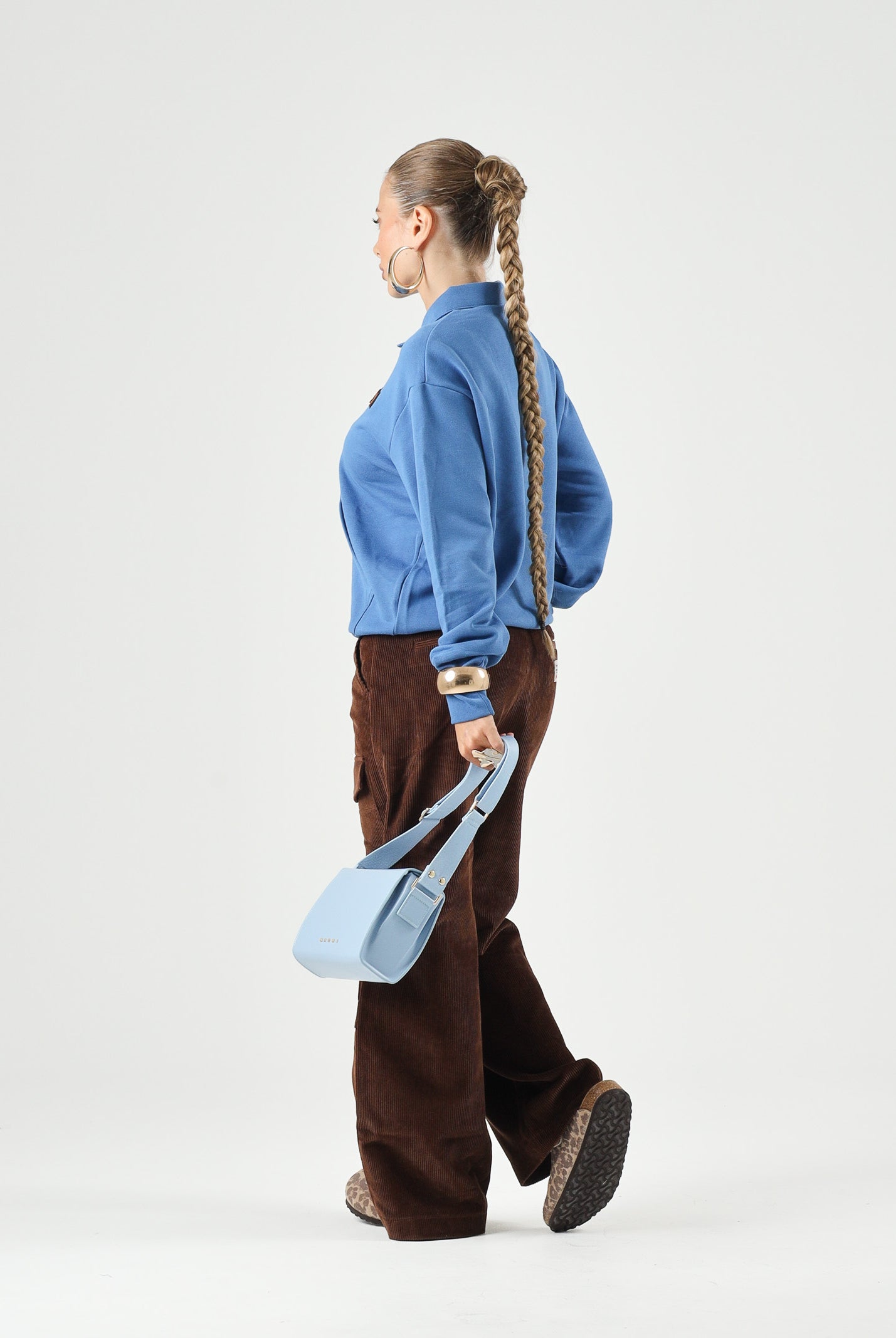 N21 Polo lapis Blue, colore azzurro per donna, ragazza e bambina con patchh logo N210E5N0522 0N827 N21