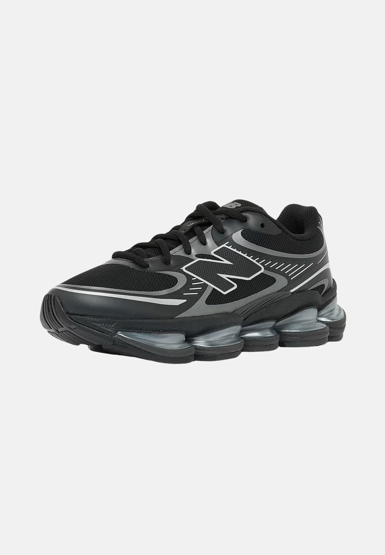 NEW BALANCE Sneakers 2000 LACE Black with Slate Grey, nero e grigio metallizzato per uomo e donna G20005H3 . NEW BALANCE