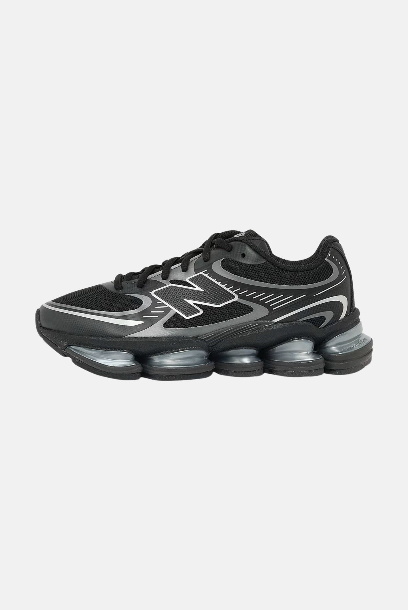 NEW BALANCE Sneakers 2000 LACE Black with Slate Grey, nero e grigio metallizzato da uomo e donna G20005H3 . NEW BALANCE
