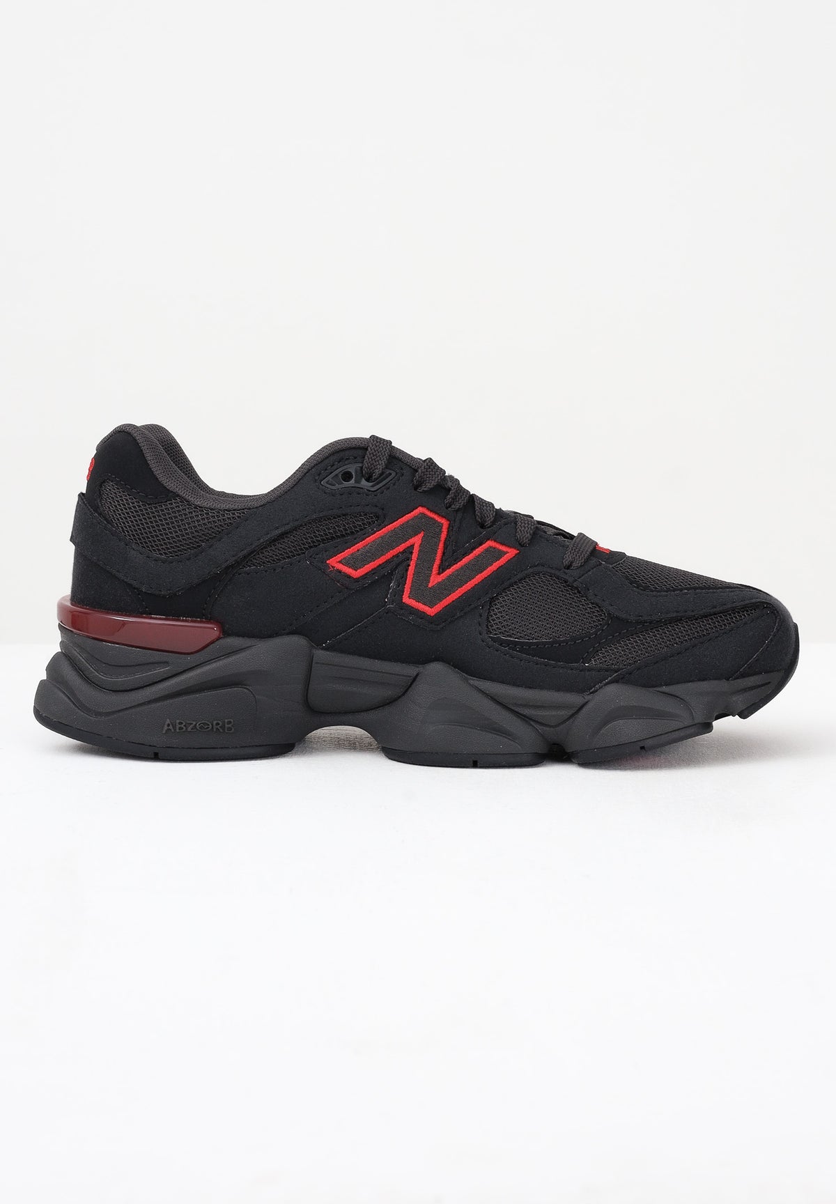 NEW BALANCE Sneakers 9060 nere e rosse da uomo e donna GC9060JR . NEW BALANCE