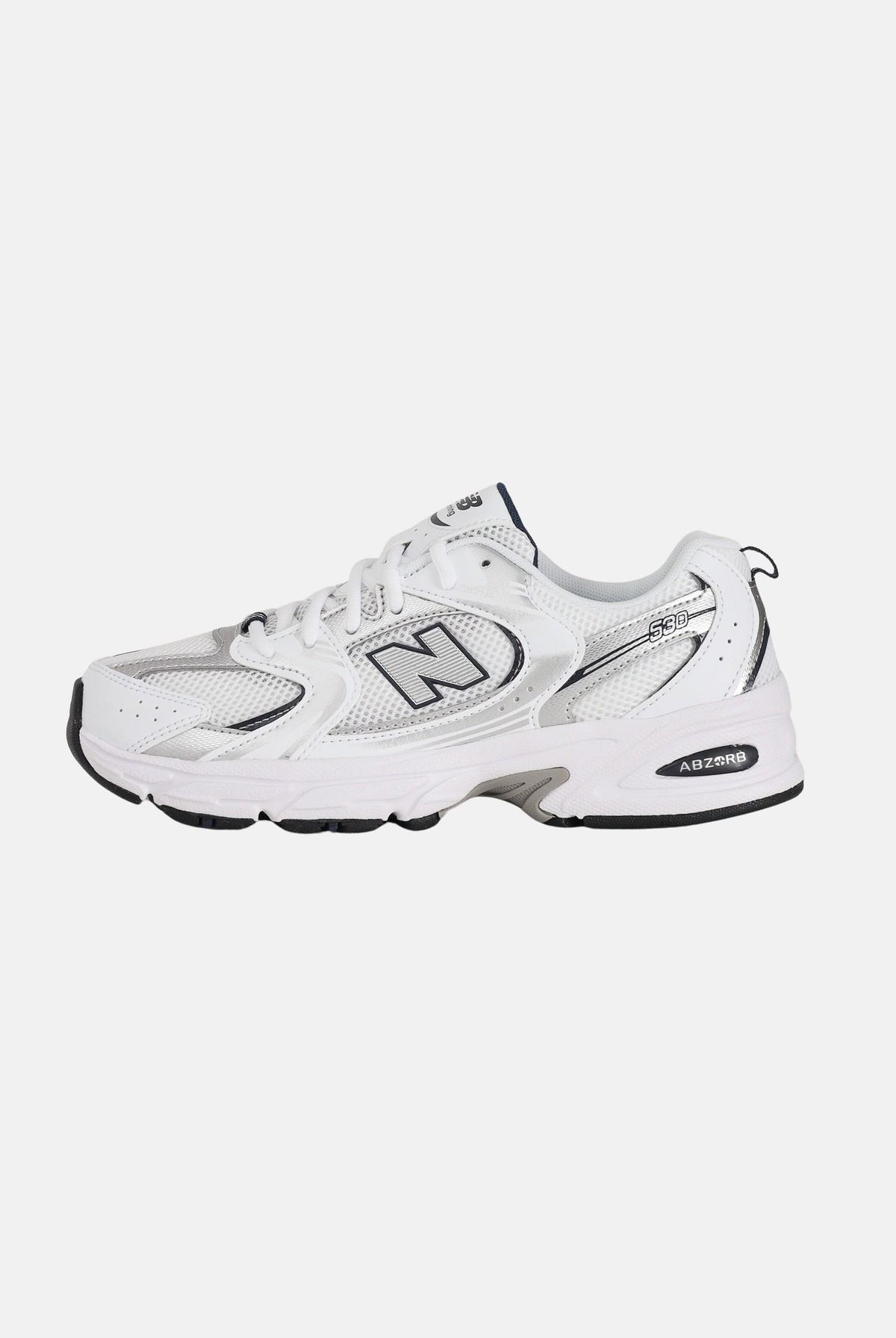 NEW BALANCE Sneakers 530 bianche per uomo e donna GR530SB1 . NEW BALANCE