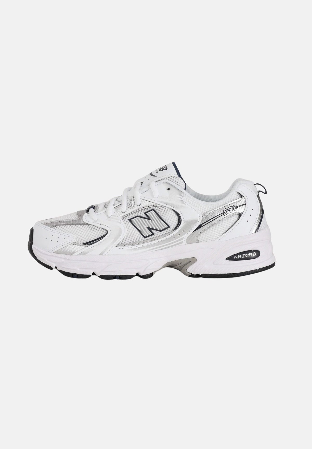 NEW BALANCE Sneakers 530 bianche per uomo e donna GR530SB1 . NEW BALANCE