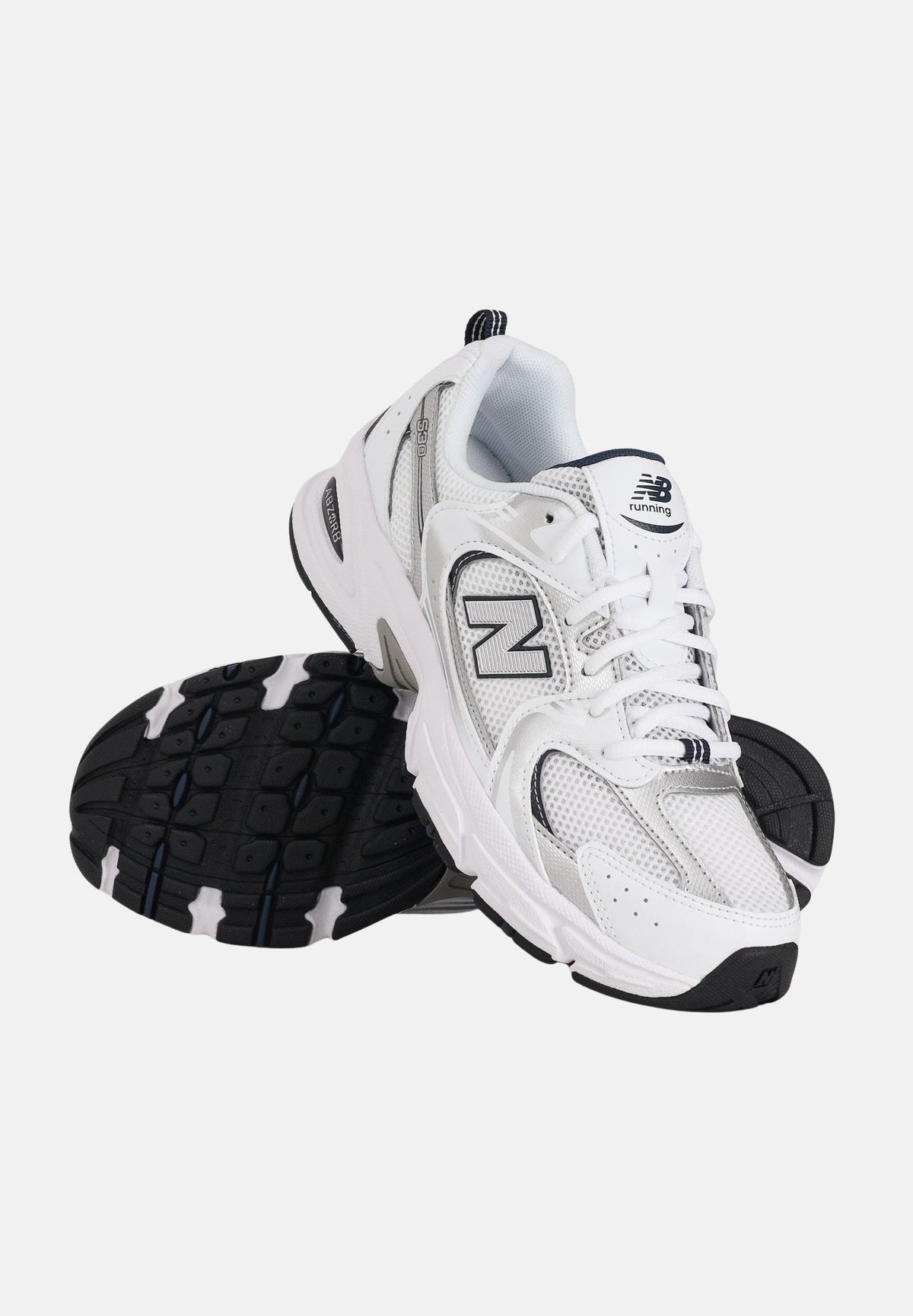 NEW BALANCE Sneakers 530 bianche per uomo e donna GR530SB1 . NEW BALANCE