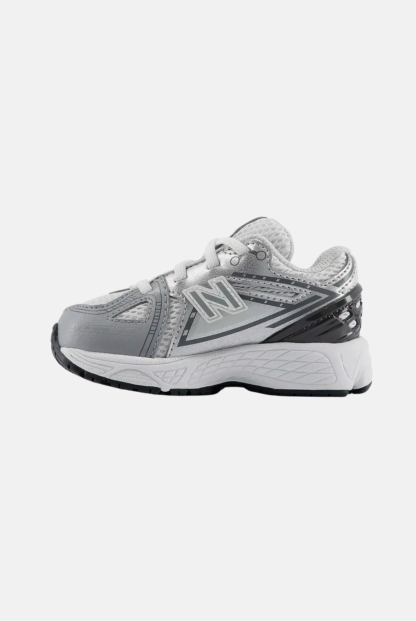 NEW BALANCE Sneakers 1906 BUNGEE LACE Castlerock with Grey Matter, grigio e argento, neonato. I1906137 . NEW BALANCE