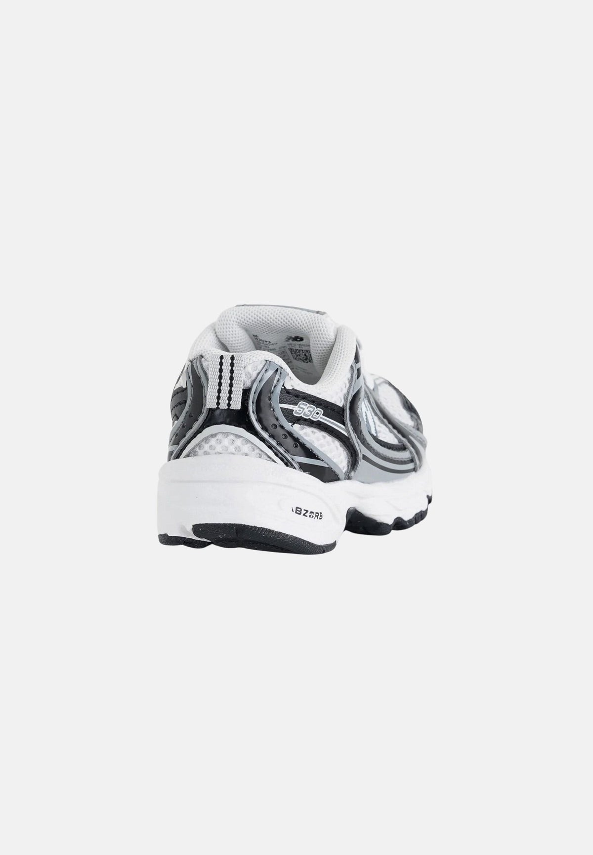 NEW BALANCE Sneakers LIFESTYLE 530 bianche e nere da neonato I5307F3 . NEW BALANCE