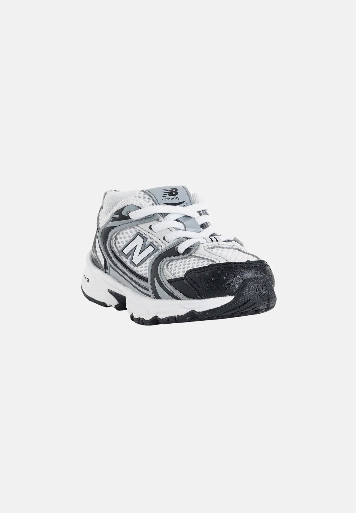NEW BALANCE Sneakers LIFESTYLE 530 bianche e nere da neonato I5307F3 . NEW BALANCE