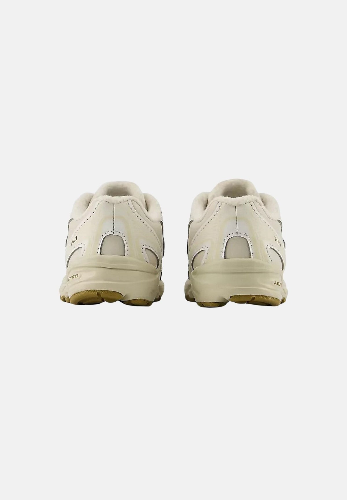 NEW BALANCE Sneakers 740 BUNGEE LACE panna e beige da neonato I7404YI . NEW BALANCE