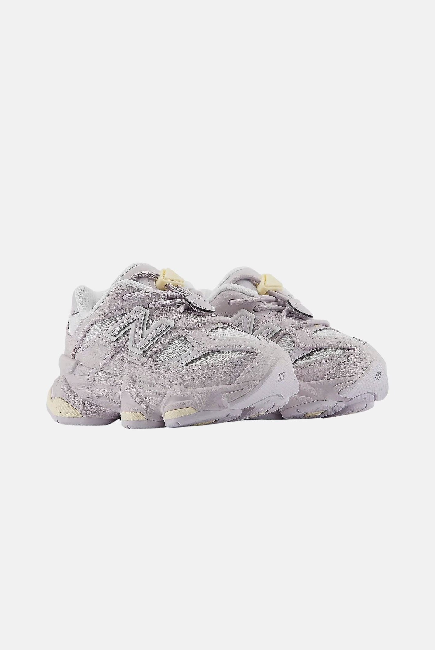 NEW BALANCE Sneakers 9060 BUNGEE Horizon Grey with Calcium, grigio chiaro e lilla, neonato. I90609WO . NEW BALANCE