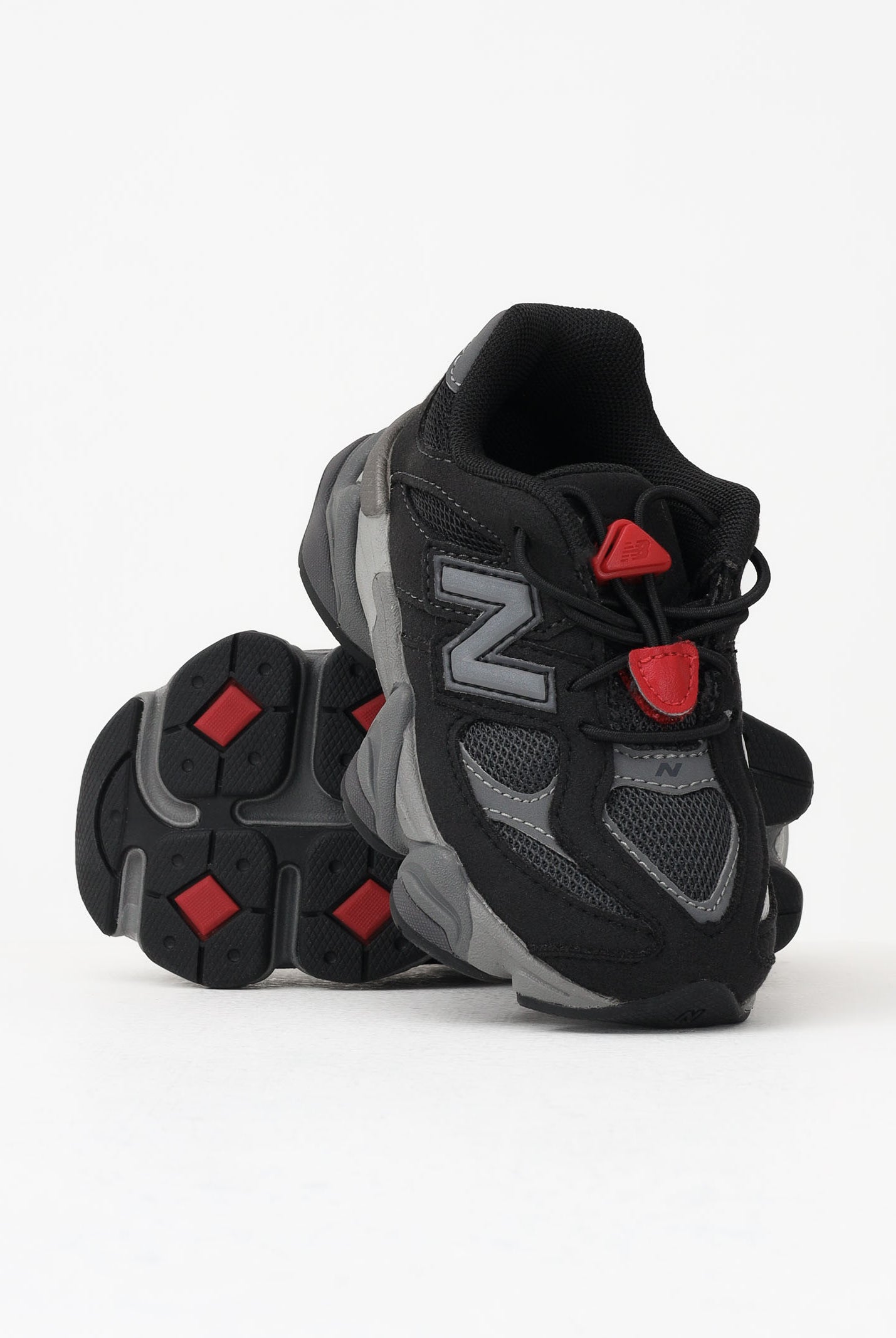 NEW BALANCE Sneakers 9060 Bungee nere da neonato IV9060BK . NEW BALANCE