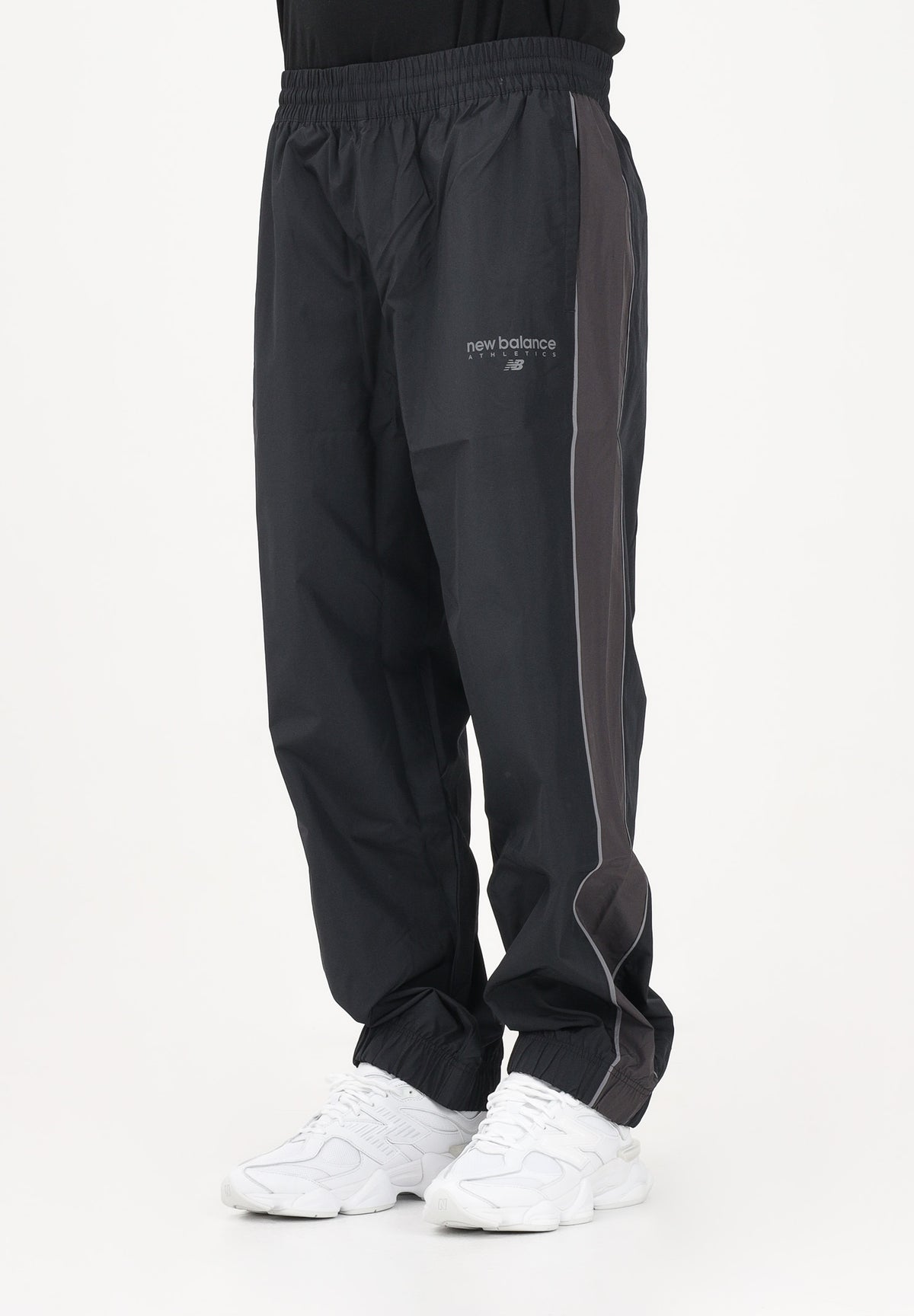 NEW BALANCE Pantaloni sportivi Trackside nero da uomo MB61X76DBK . NEW BALANCE