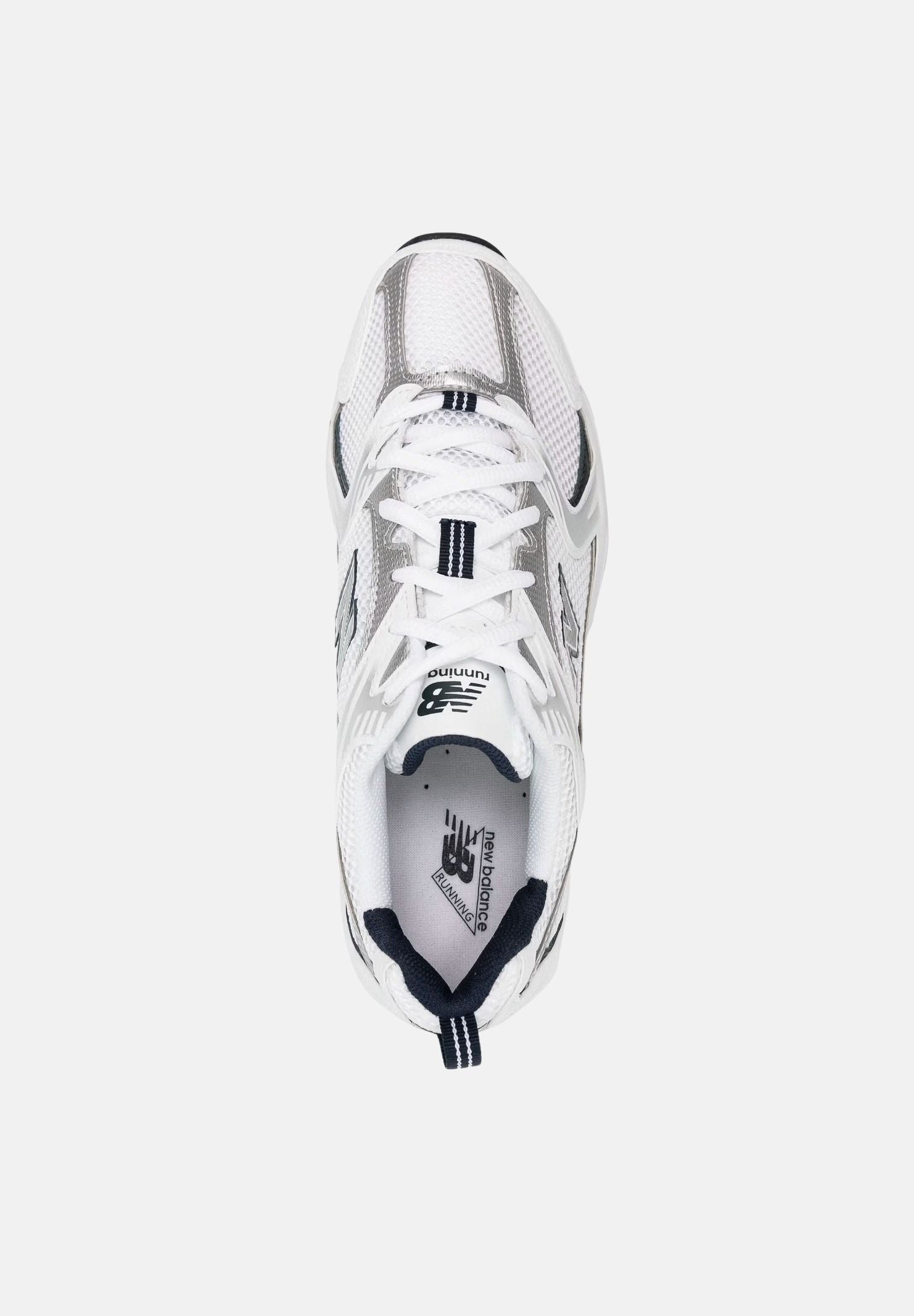 NEW BALANCE Sneakers 530 bianche per uomo e donna, con dettagli a contrasto. NBMR530SG . NEW BALANCE