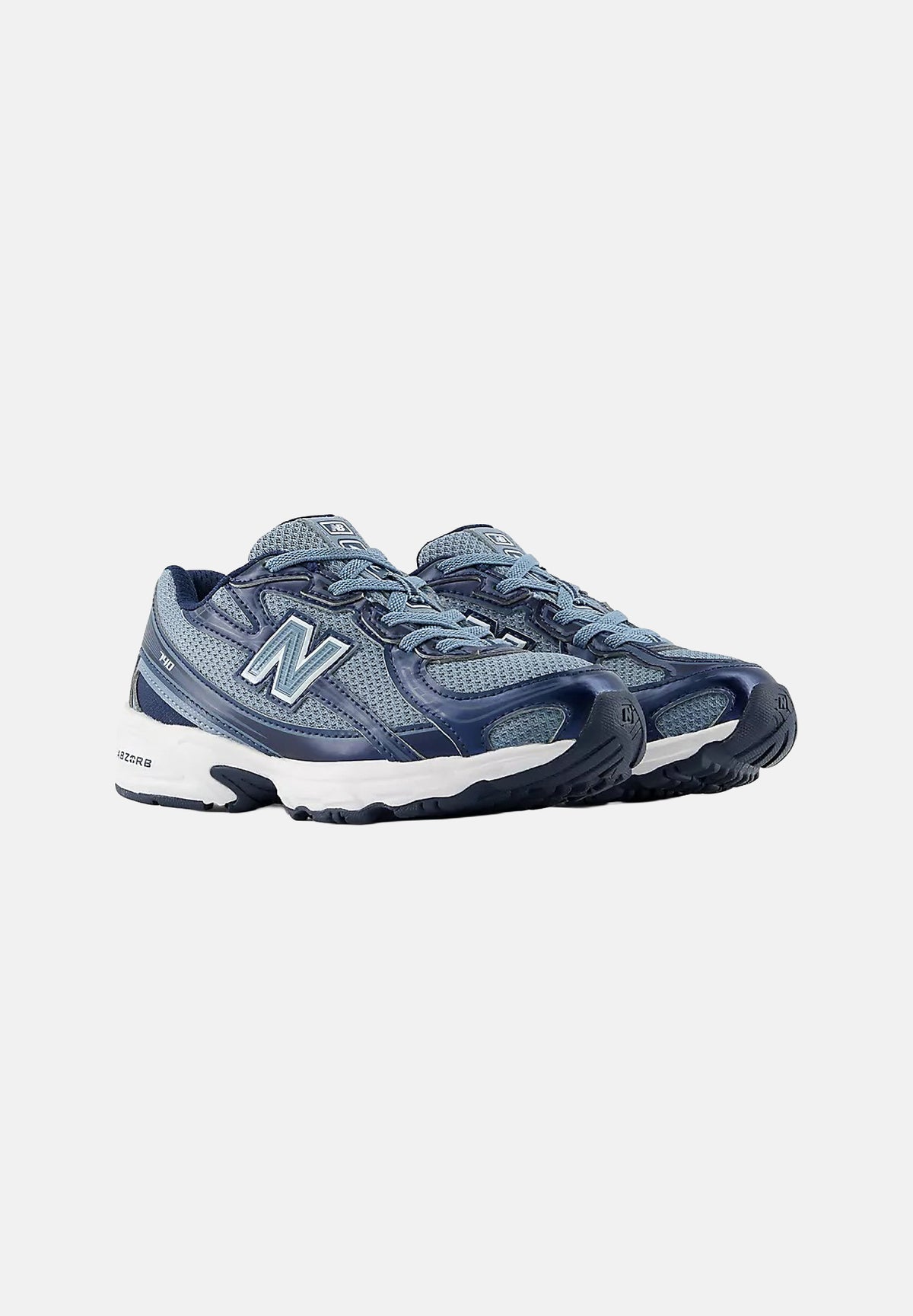 NEW BALANCE Sneakers 740 BUNGEE LACE blu-navy per bambino e bambina P7401VK . NEW BALANCE
