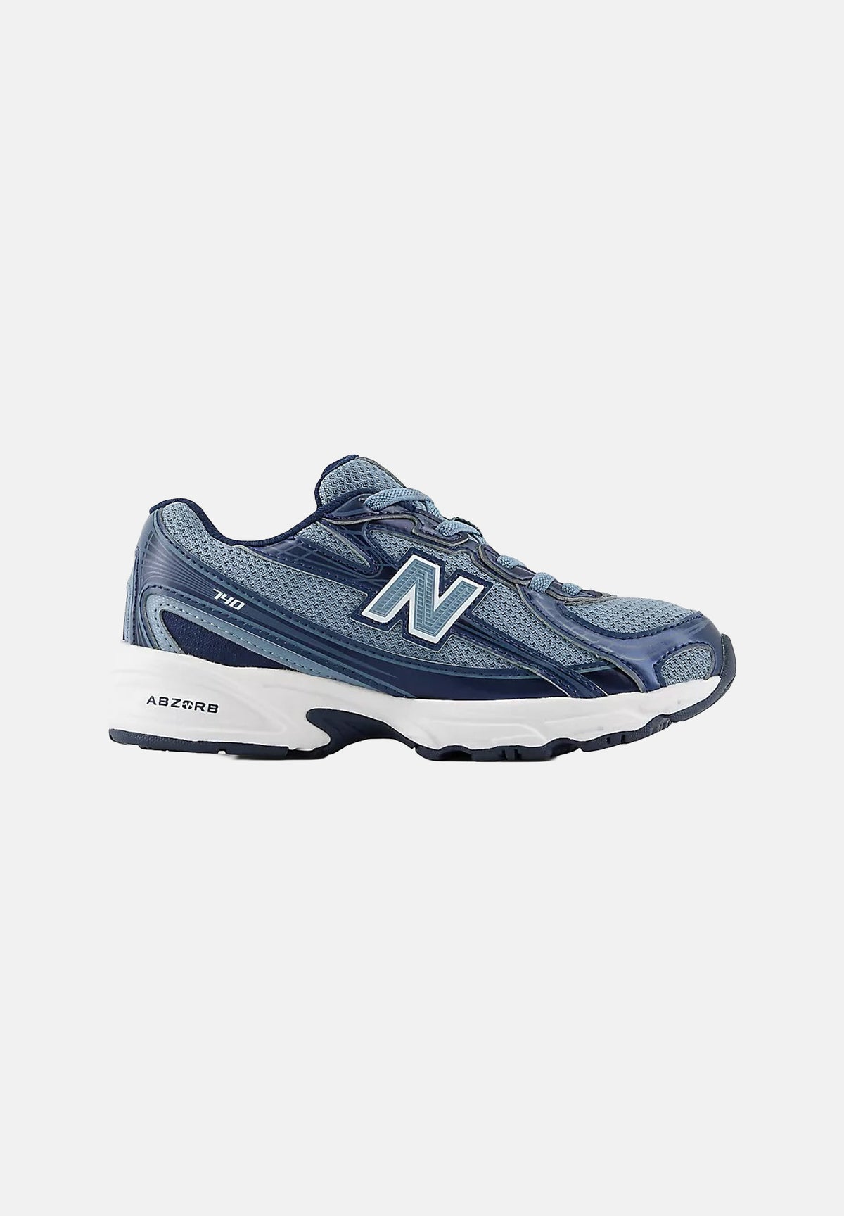 NEW BALANCE Sneakers 740 BUNGEE LACE blu-navy per bambino e bambina P7401VK . NEW BALANCE