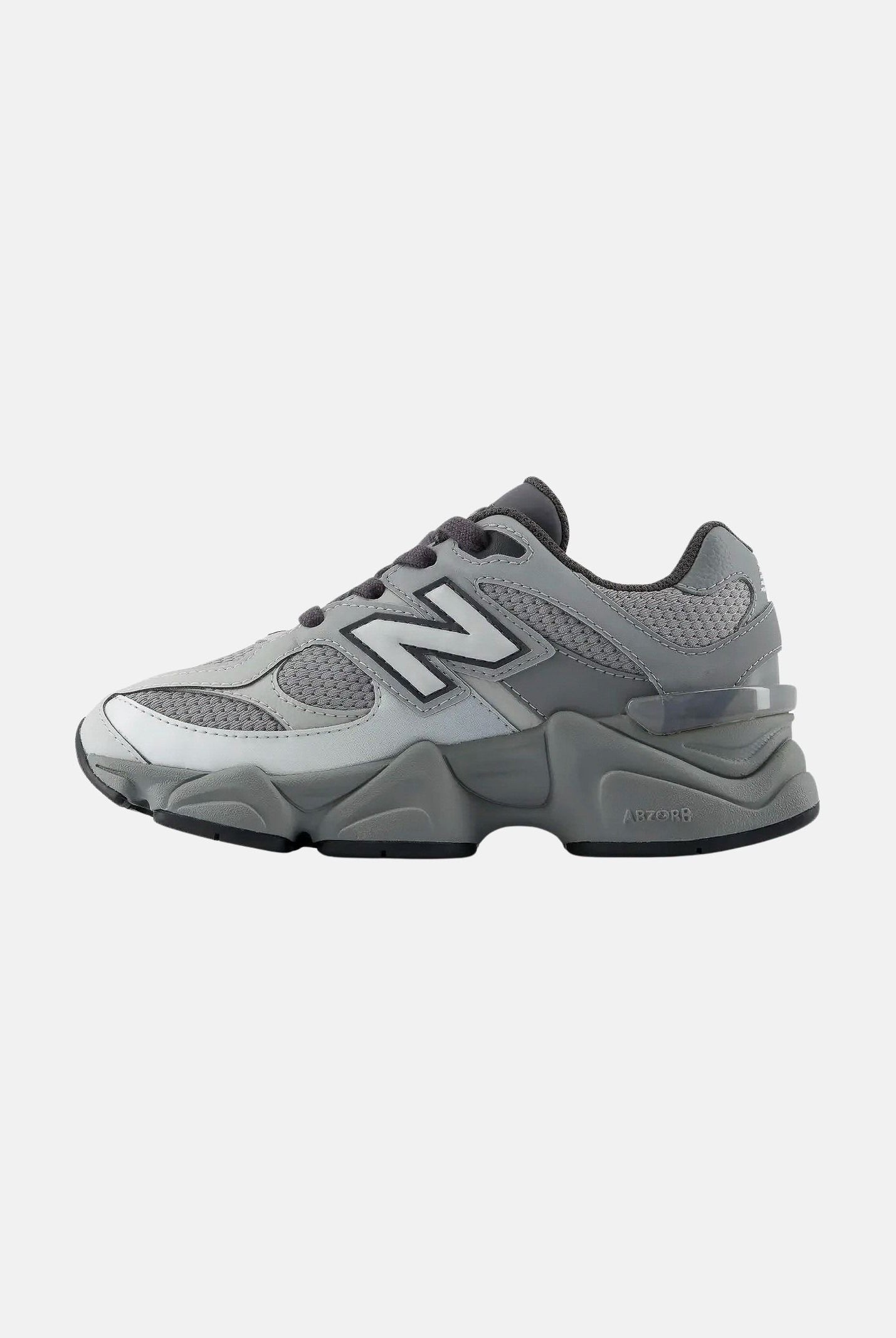 NEW BALANCE Sneakers 9060 LACE KIDS Slate Grey with Harbor Grey, grigio, bambino e bambina P906033P . NEW BALANCE