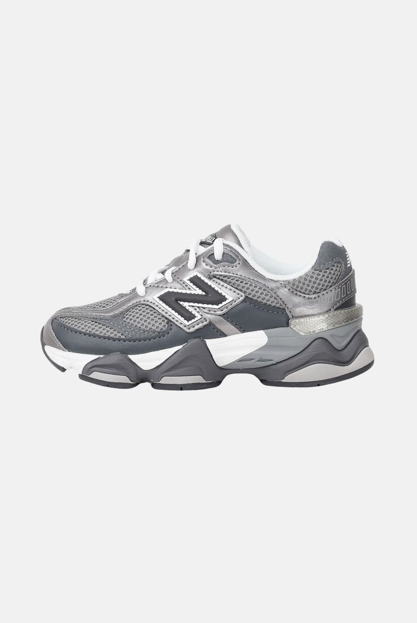NEW BALANCE Sneakers 9060 Lace grigie da bambino e bambina P90603AL . NEW BALANCE