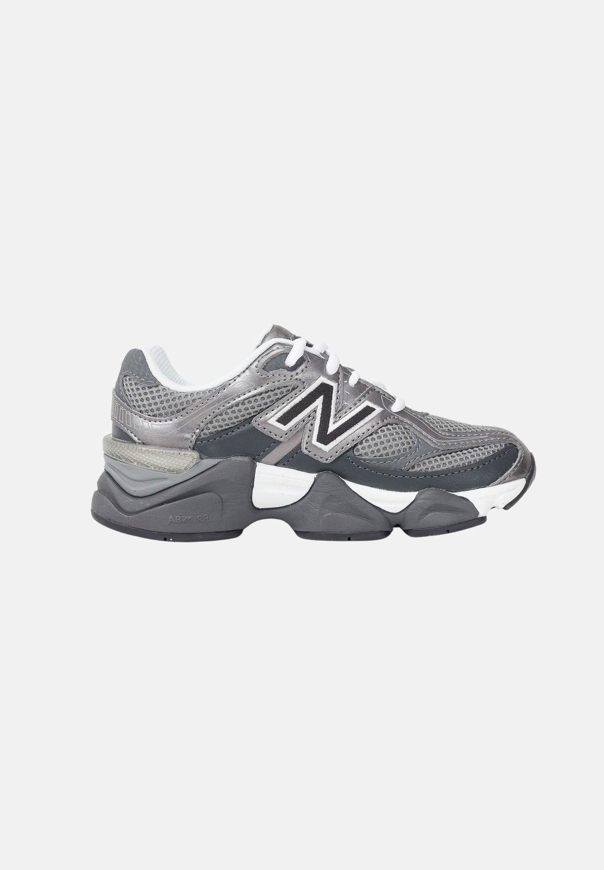 NEW BALANCE Sneakers 9060 Lace grigie da bambino e bambina P90603AL . NEW BALANCE