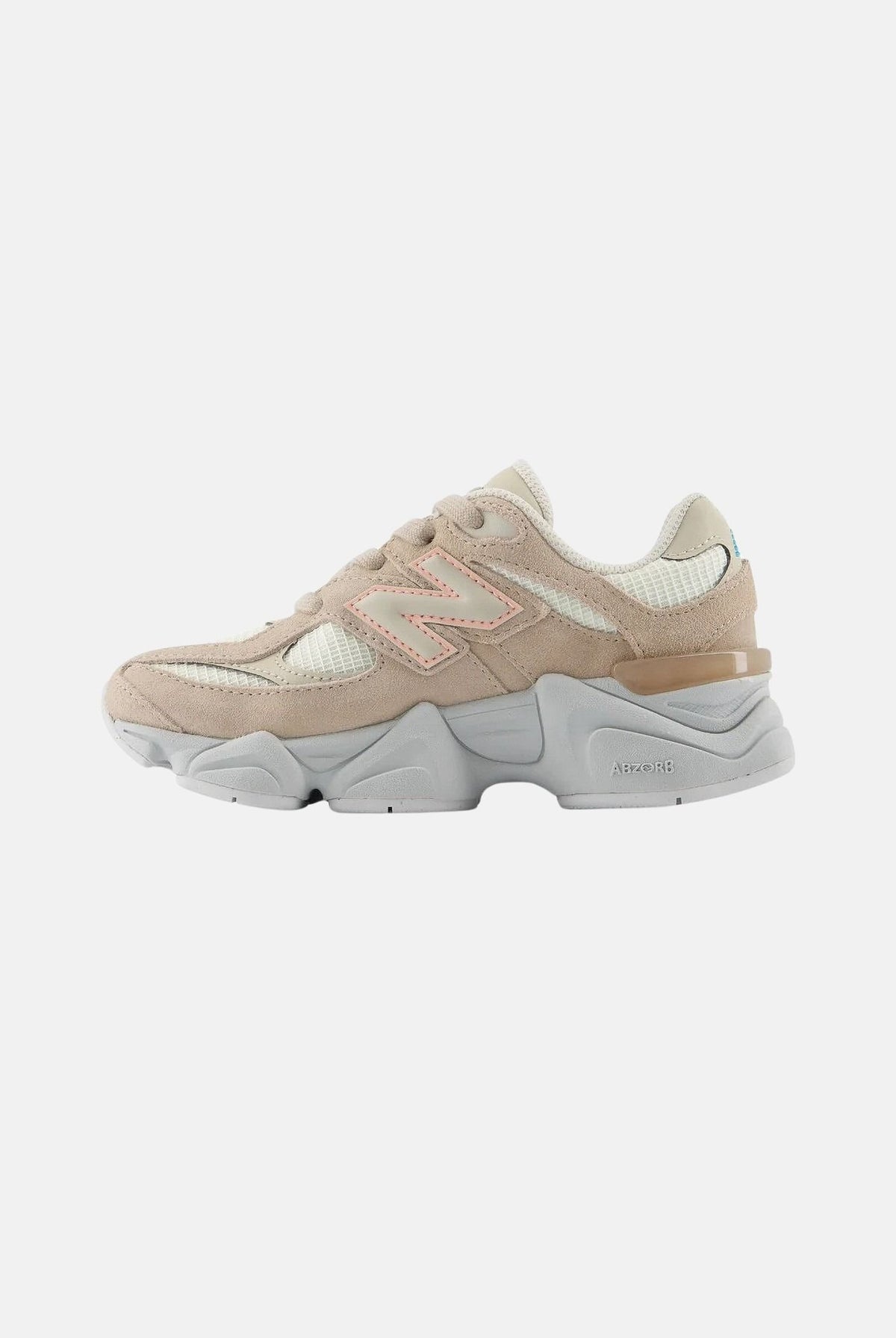 NEW BALANCE Sneakers 9060 LACE grigio e beige chiaro per bambino e bambina P90603IL . NEW BALANCE