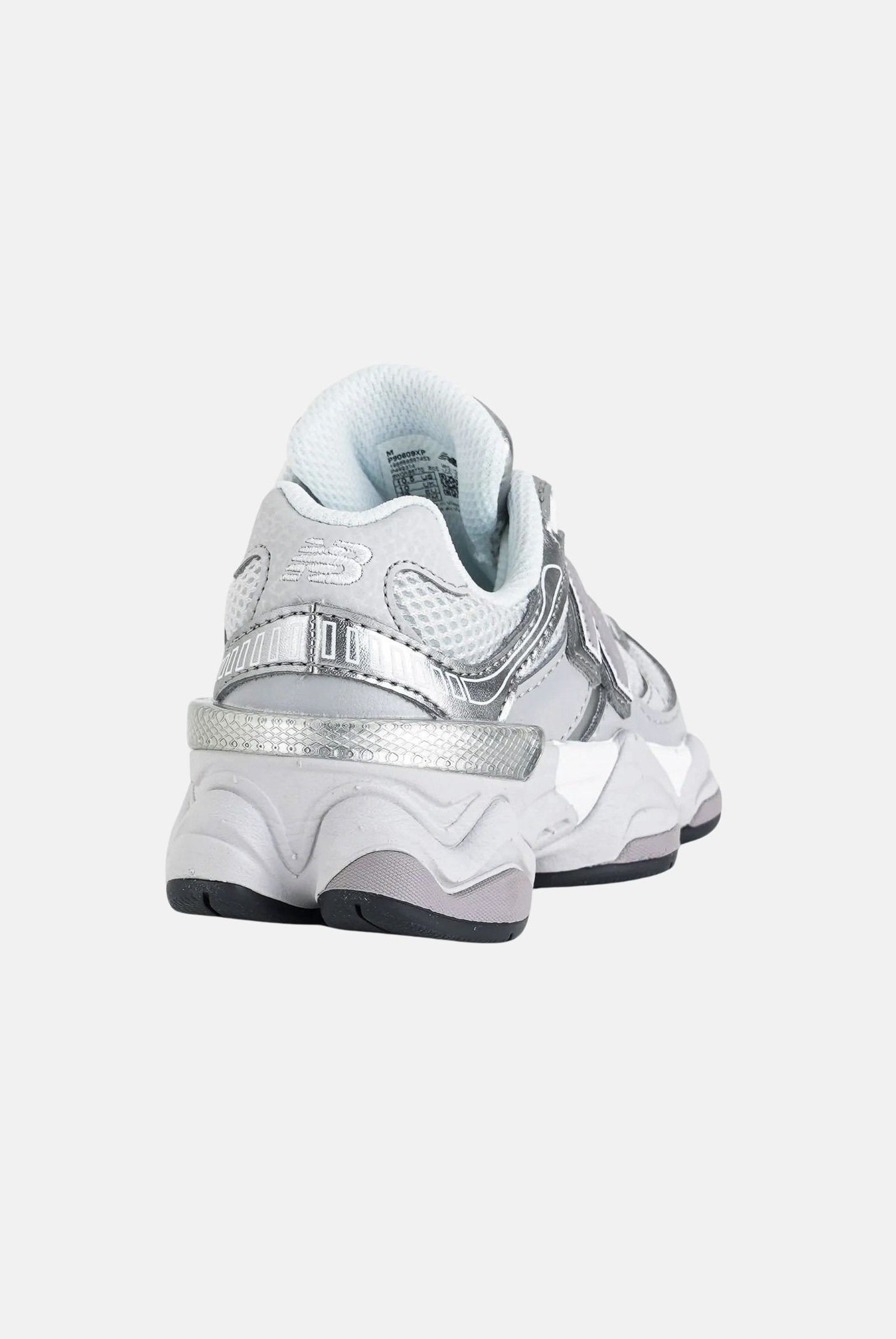 NEW BALANCE Sneakers 9060 Lace argento per bambino e bambina P90609XP . NEW BALANCE