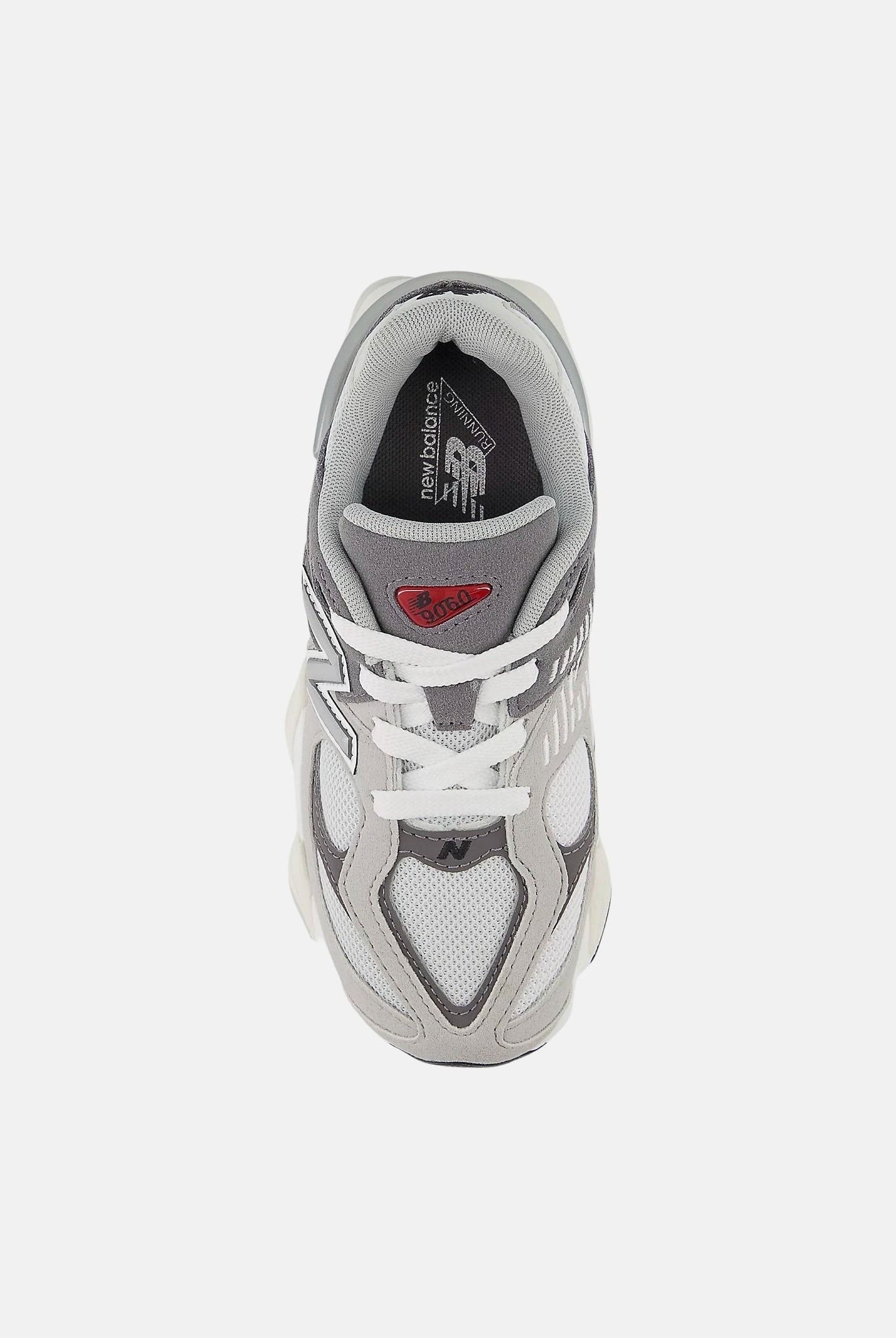 NEW BALANCE Sneakers 9060 Lace grigie da bambino e bambina PC9060GY . NEW BALANCE