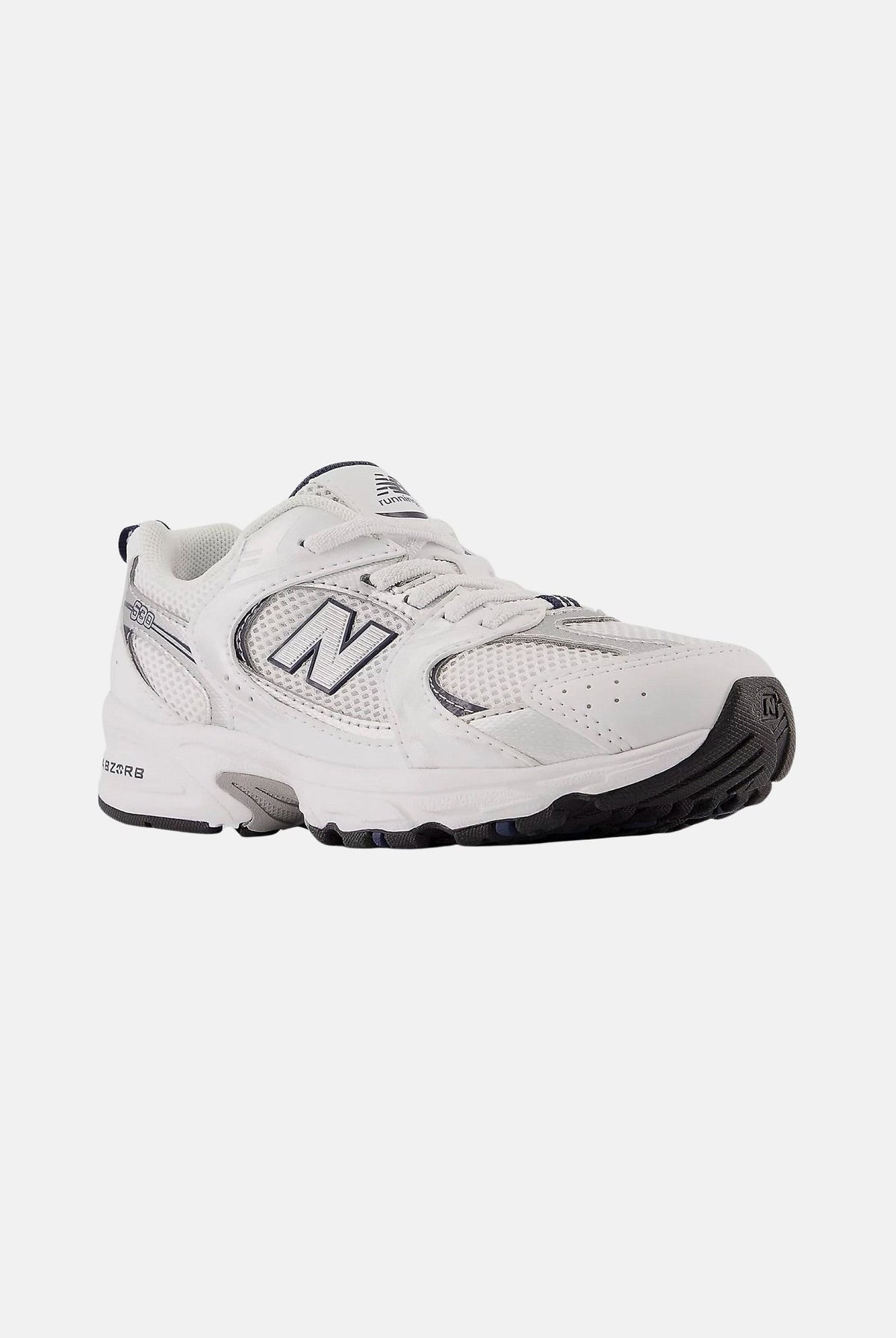 NEW BALANCE Sneakers 530 Bungee bianche per bambino e bambina PZ530SB1 . NEW BALANCE